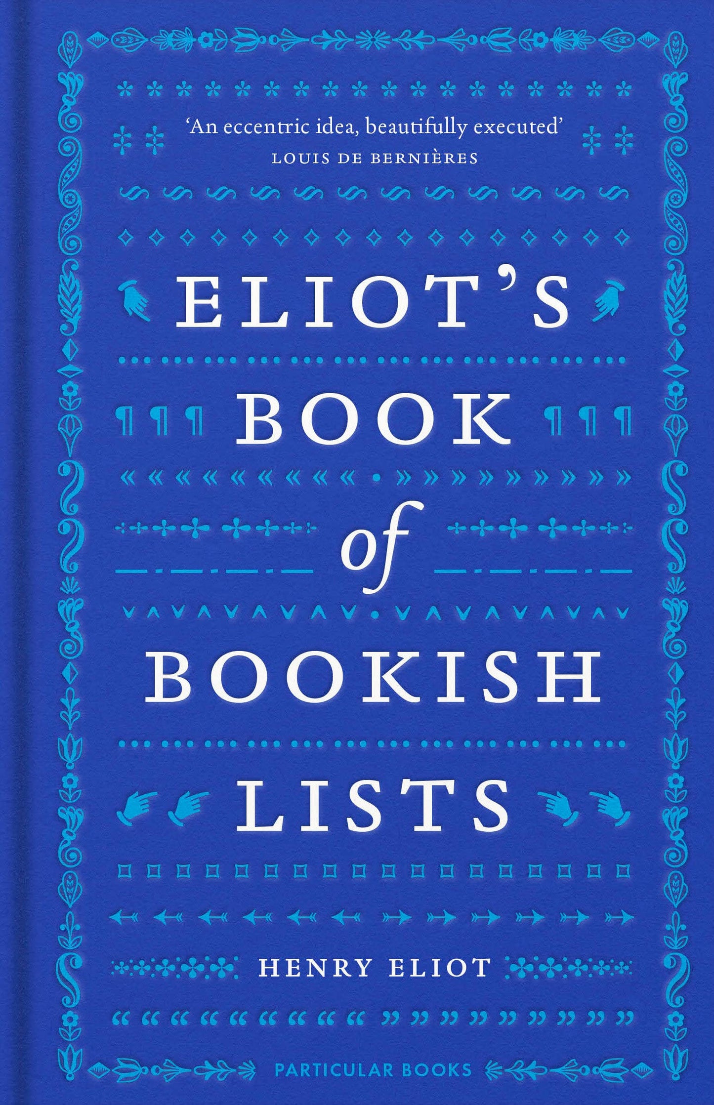 Eliots Book of Bookish Lists book cover