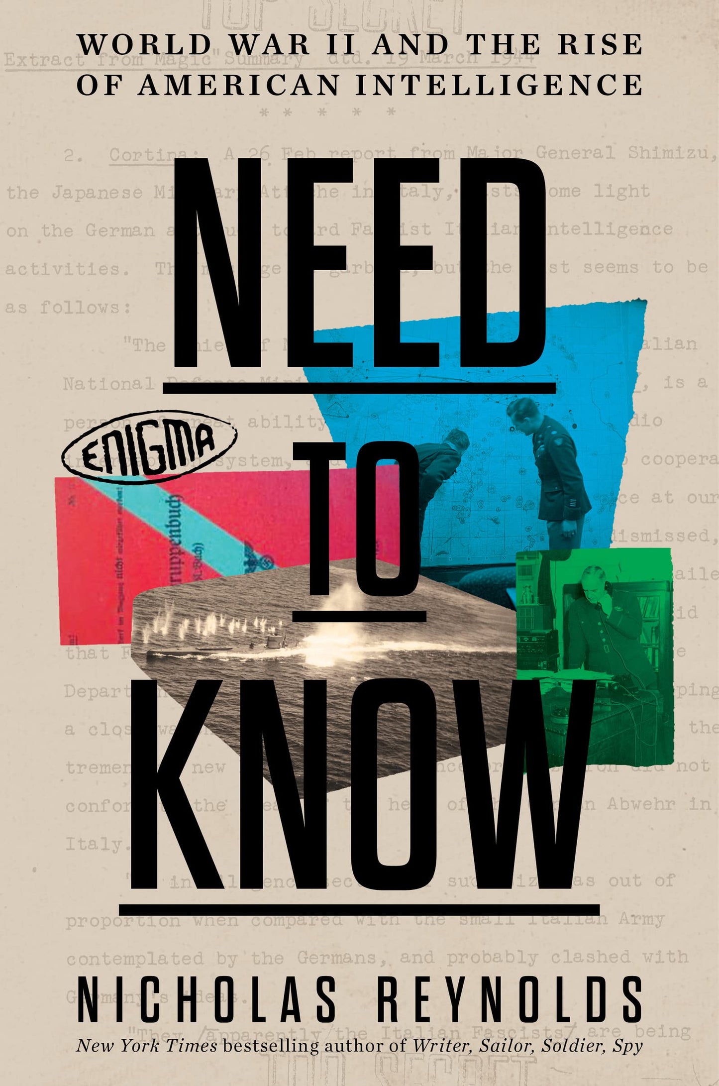 NEED TO KNOW book cover