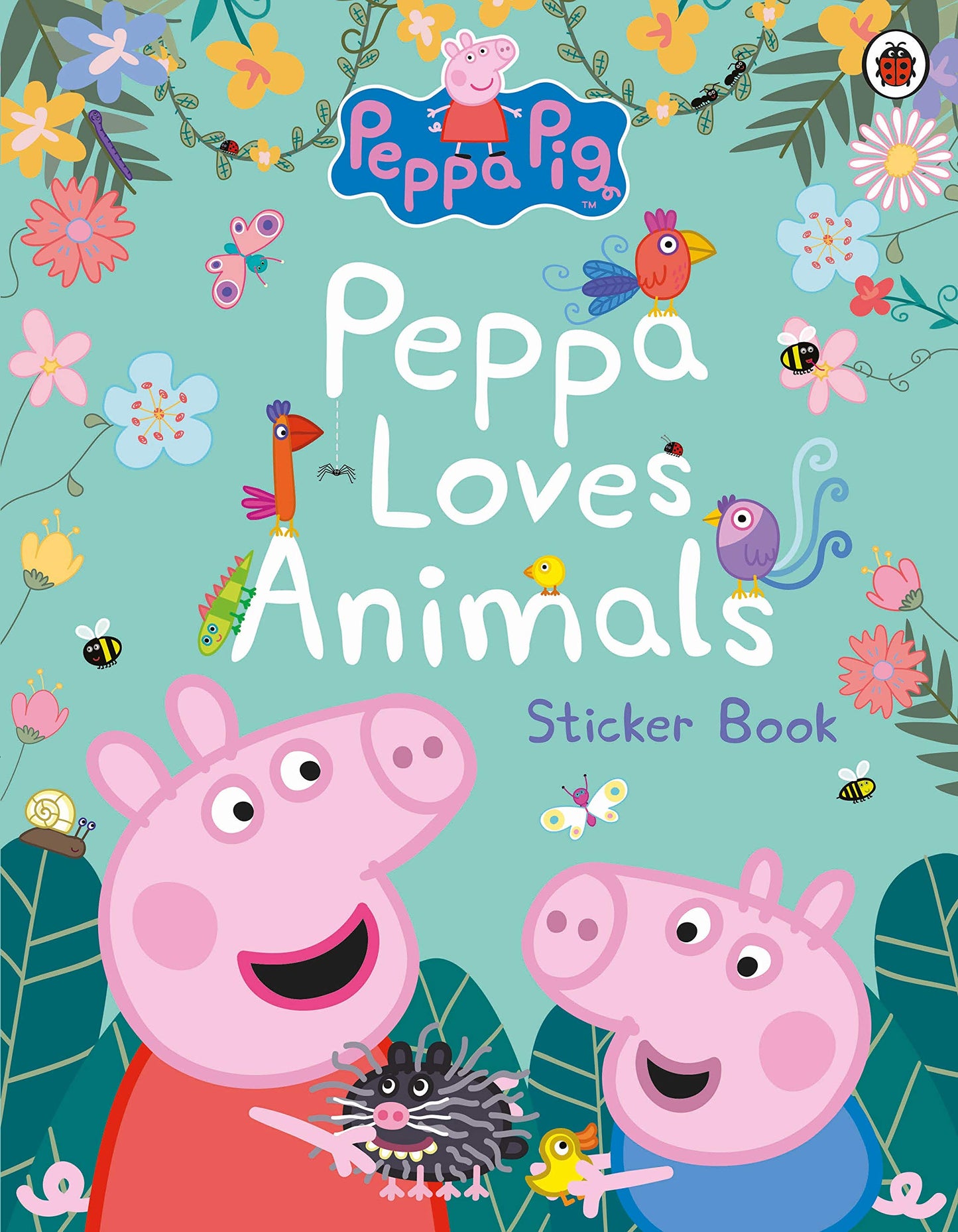 Peppa Pig: Peppa Loves Animals book cover