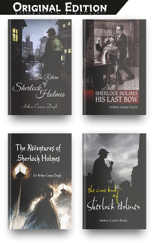 Original Sherlock Holmes Books Set of 4