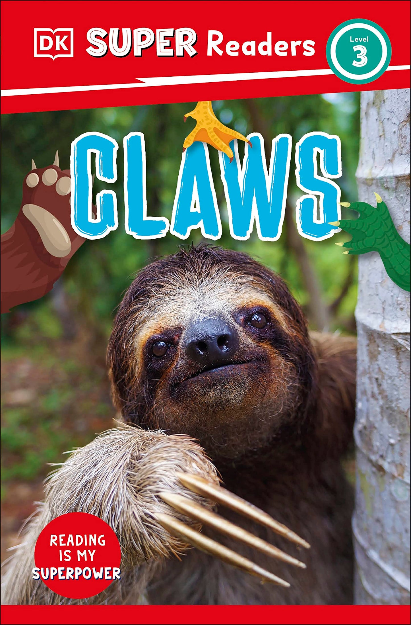 DK Super Readers Level 3 Claws book cover
