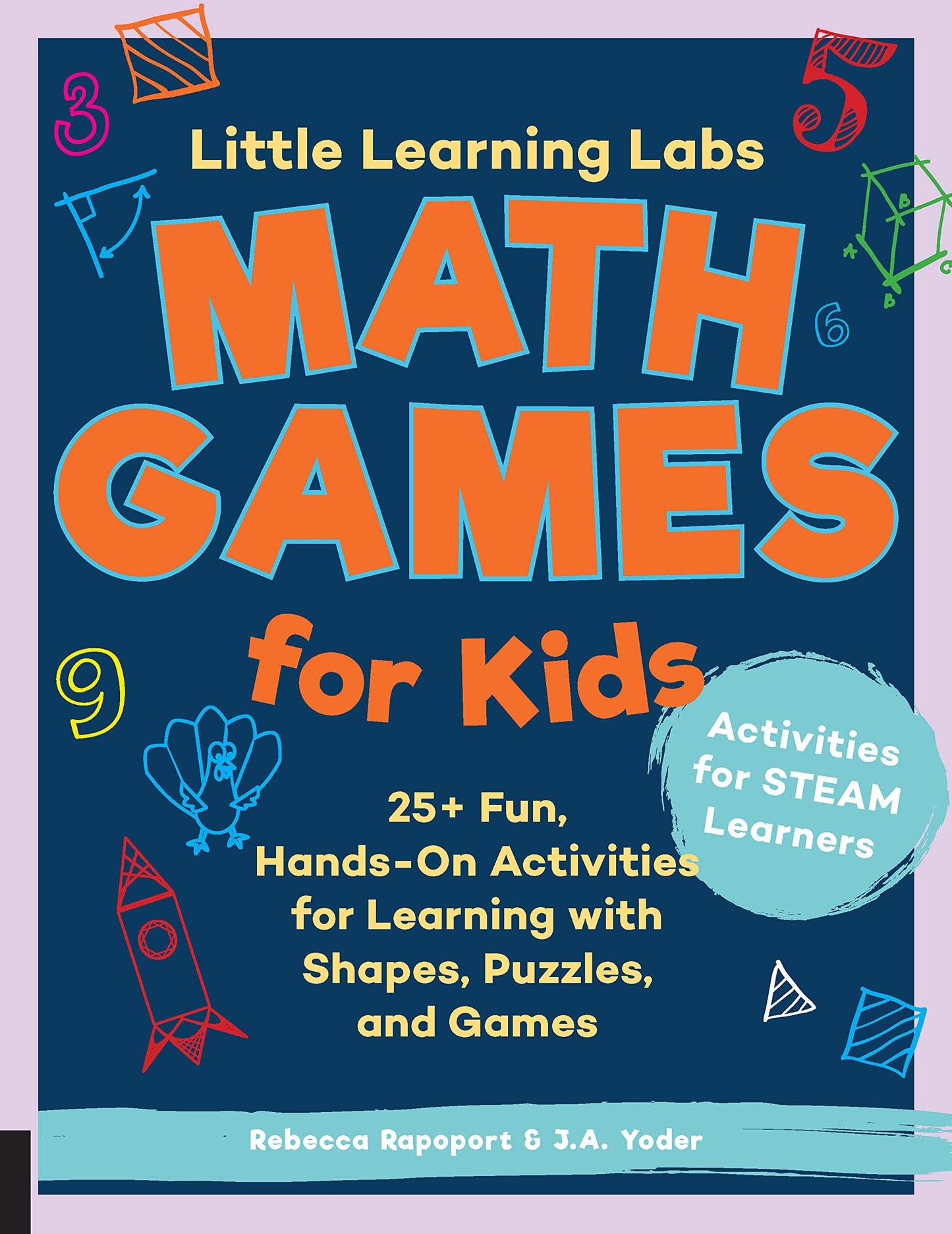 Little Learning Labs: Math Games For Kids, Abridged Paperback Edition book cover