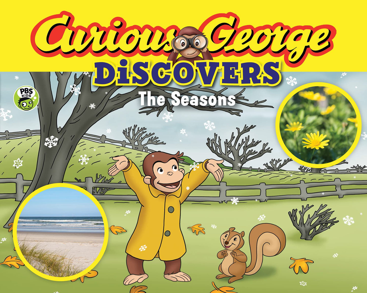 CURIOUS GEORGE DISCOVERS THE SEASONS (SCIENCE STORYBOOK) book cover
