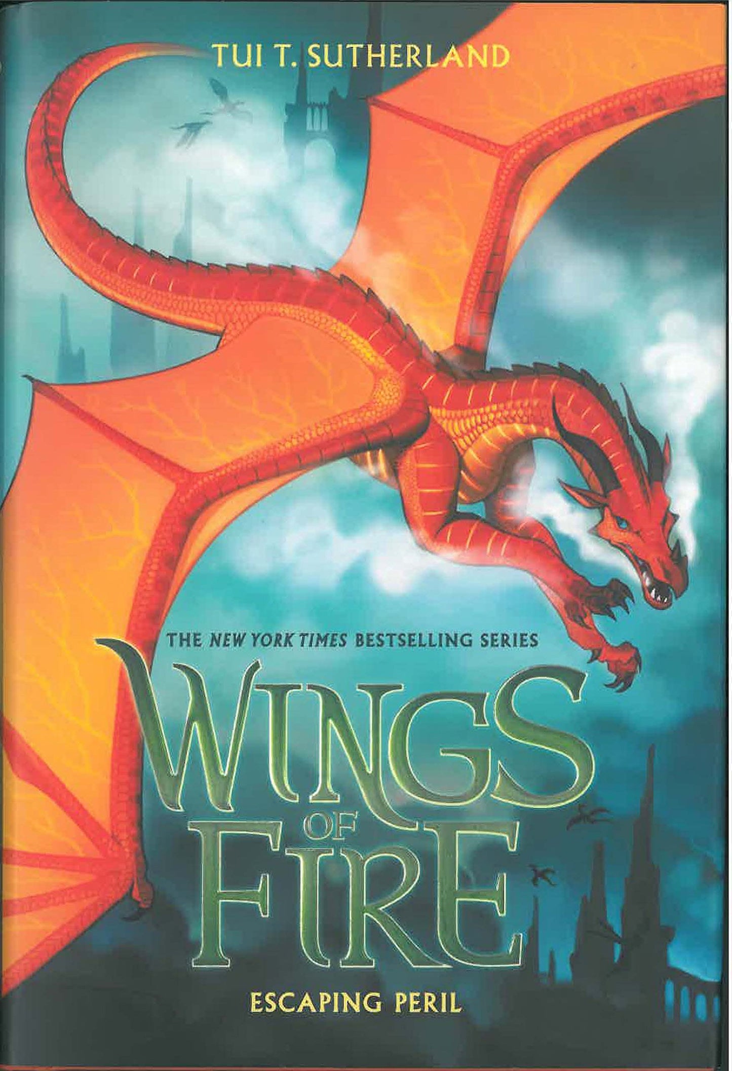 Wings of Fire #08: Escaping Peril by Tui T. Sutherland book cover