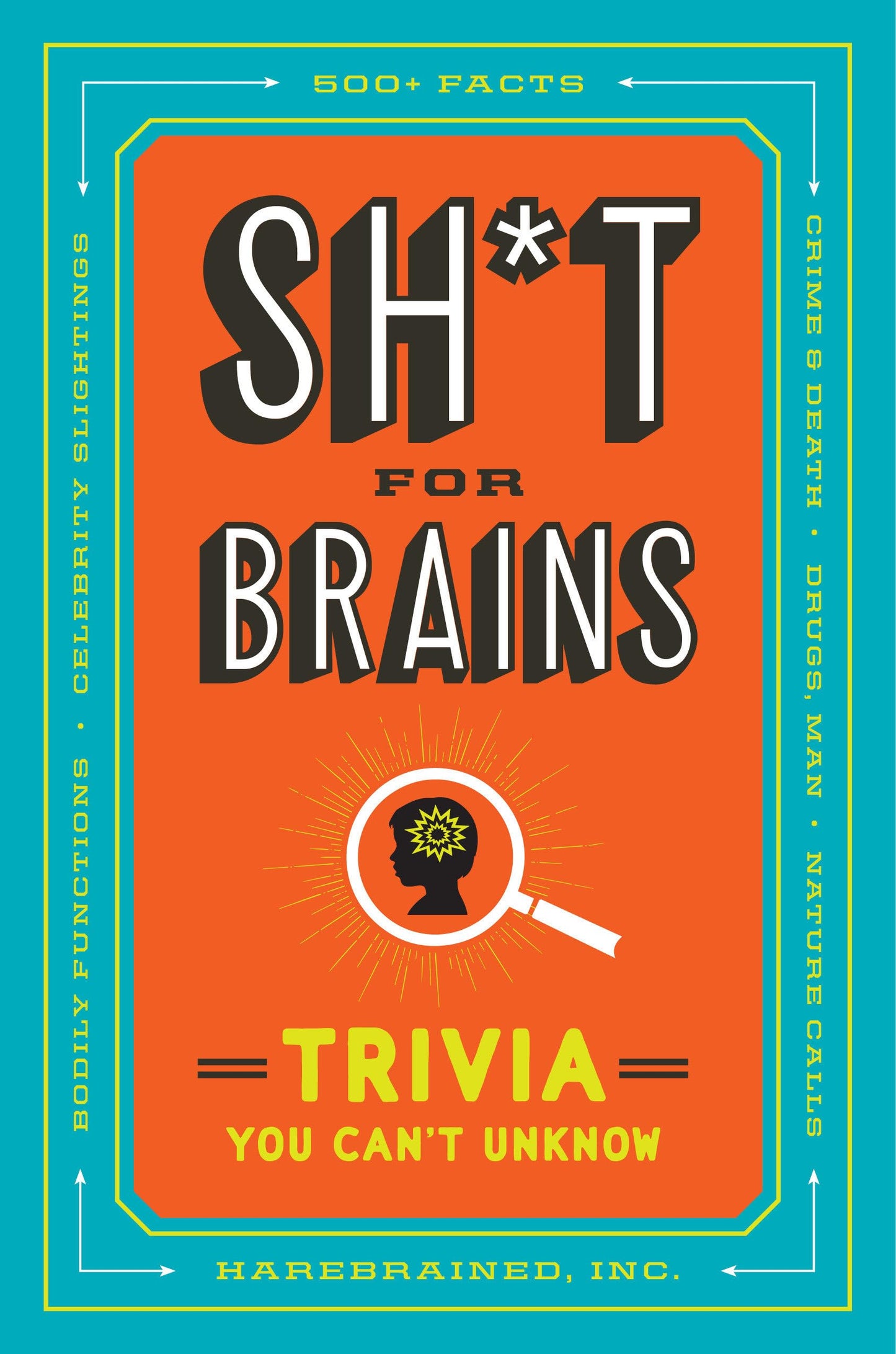 Sh*t for Brains: Trivia You Cant Unknow book cover