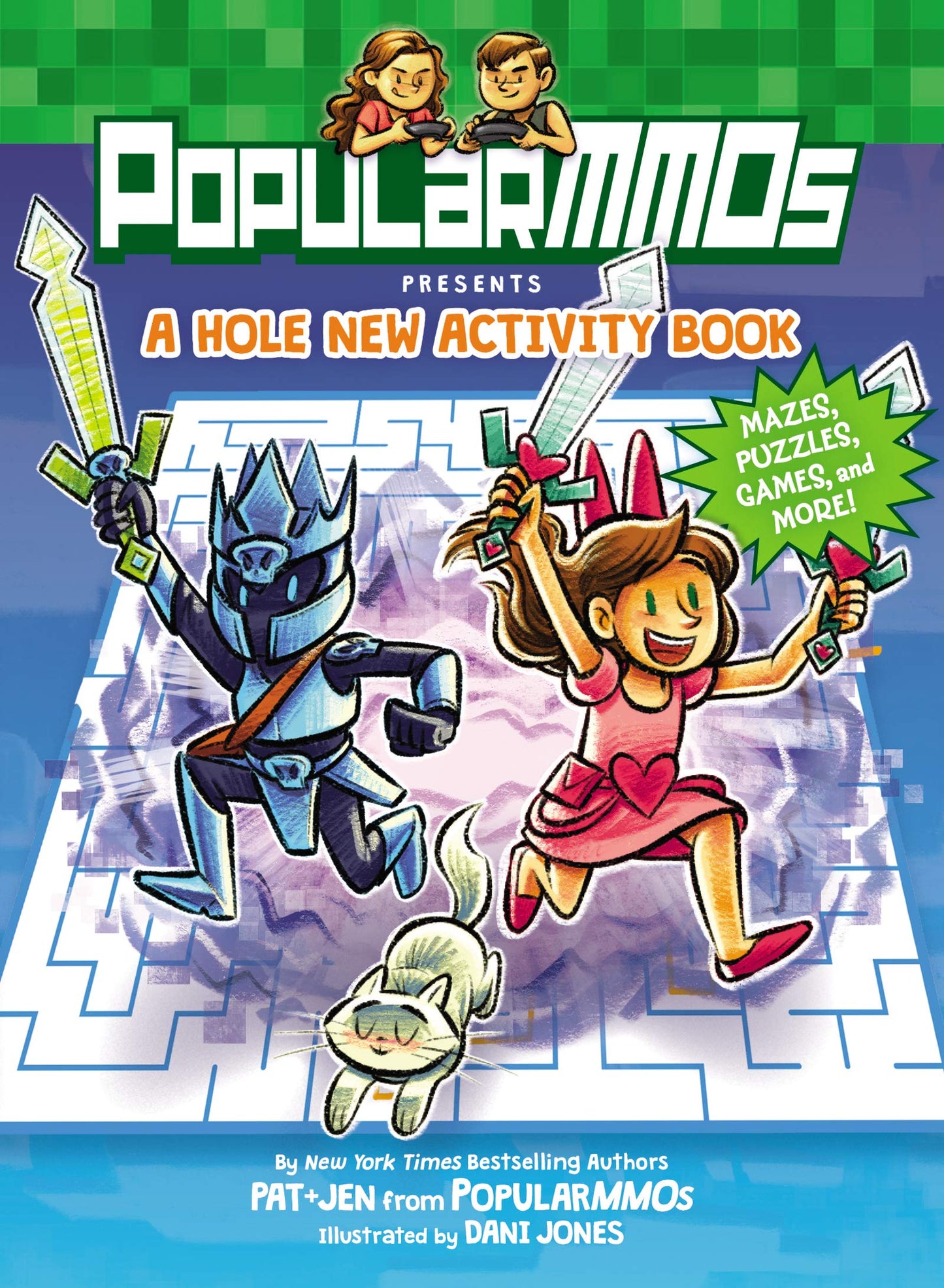 Popularmmos Presents: A Hole New Activity Book book cover