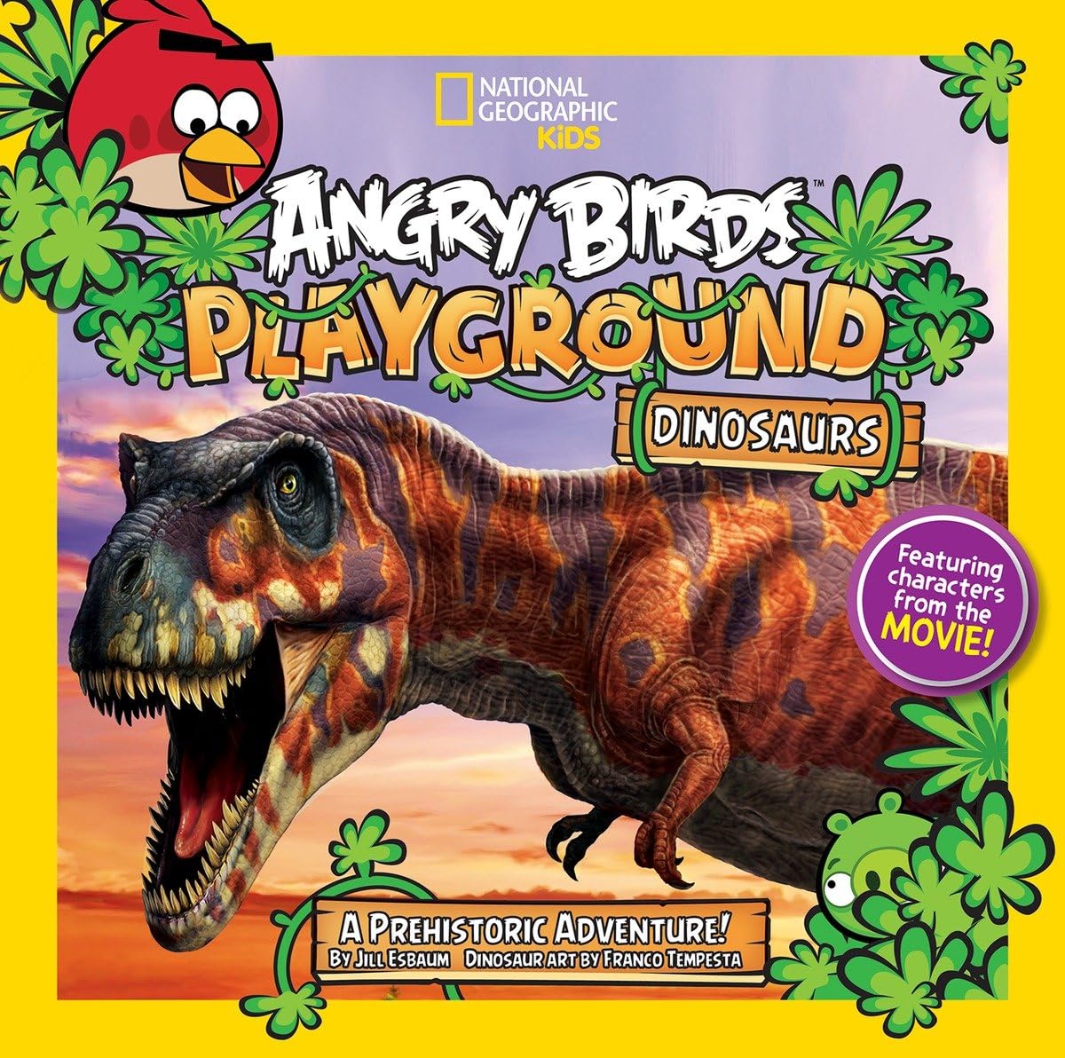 Angry Birds Playground: Dinosaurs book cover