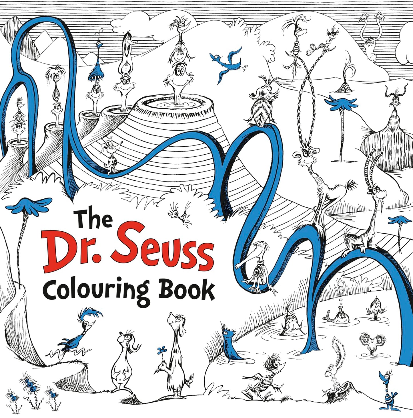 DR. SEUSS COLOURING BOOK book cover