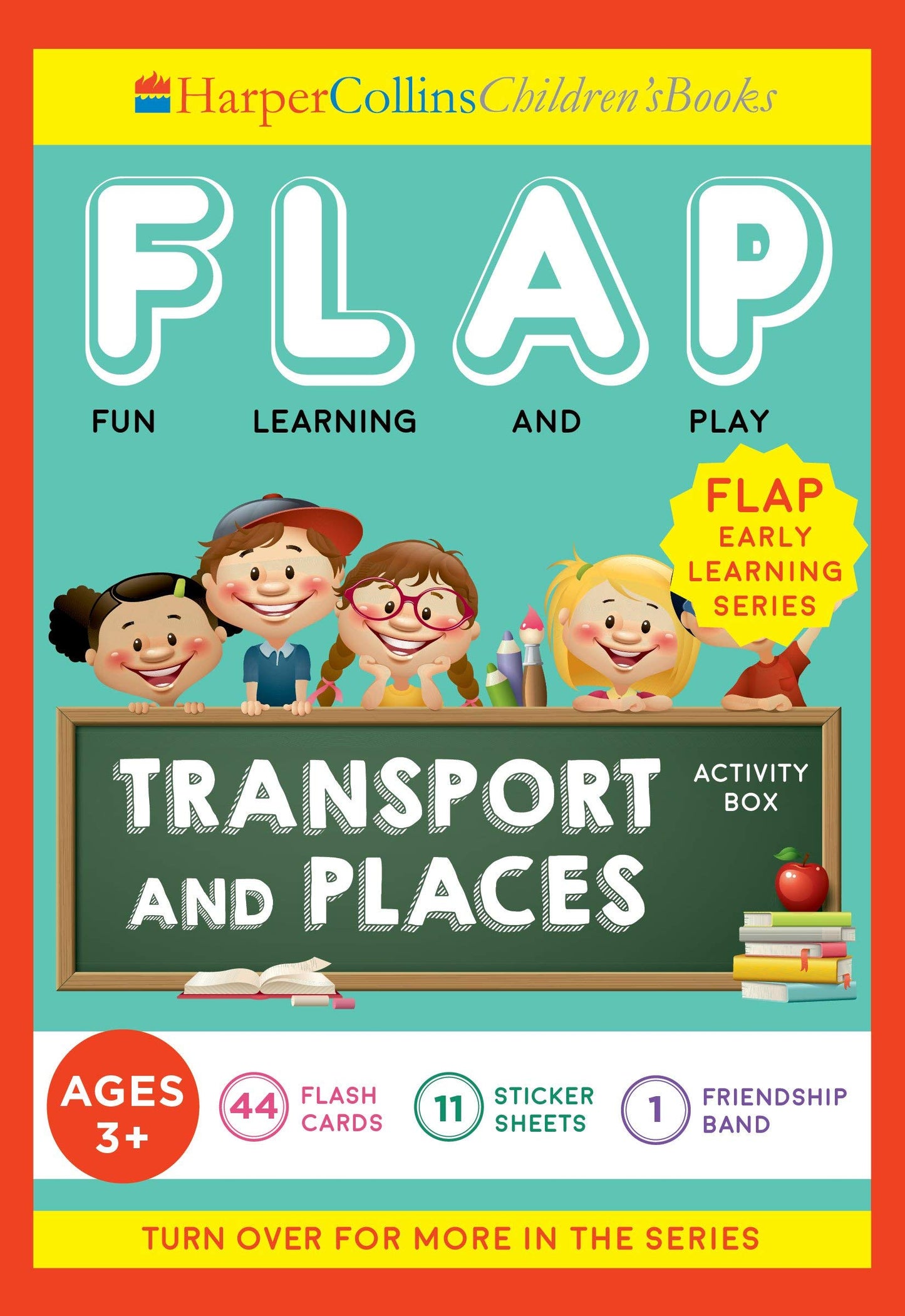 FUN LEARNING AND PLAY TRANSPORT & PLACES BOX book cover