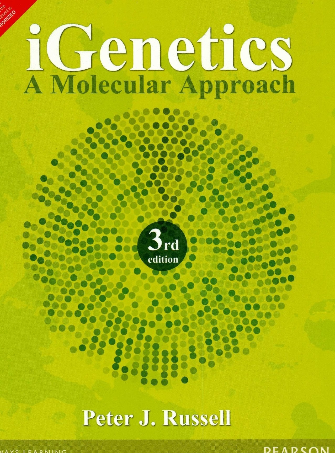iGenetics: A Molecular Approach by Russell (Author) book cover
