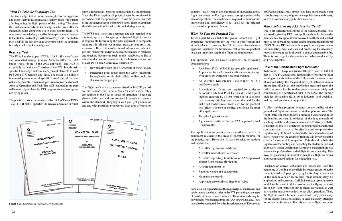 Pilot's Handbook of Aeronautical Knowledge 2023: Faa-h-8083-25c