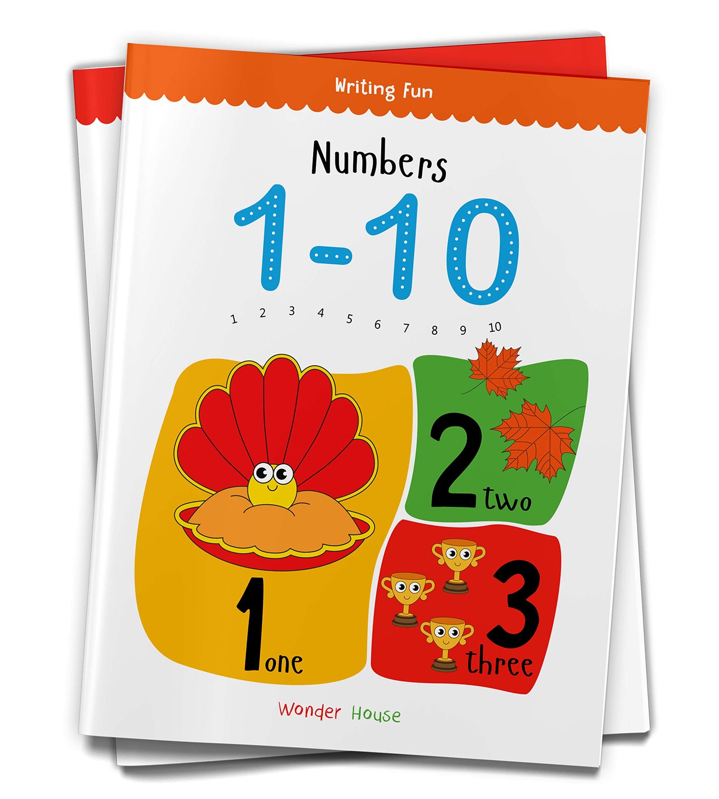 Numbers 1 - 10: Write and practice Numbers 1 to 10 book cover