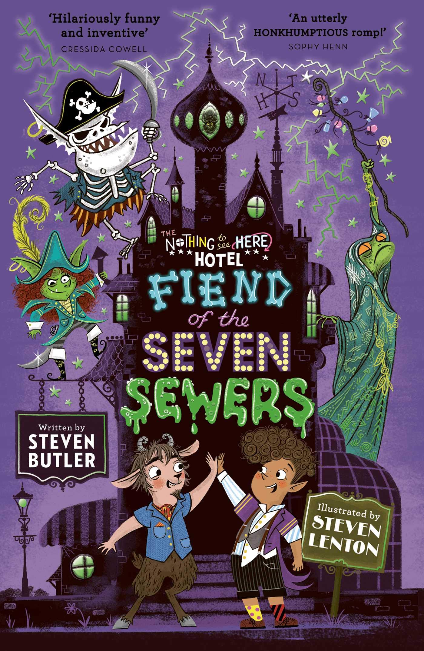 Fiend Of The Seven Sewers book cover