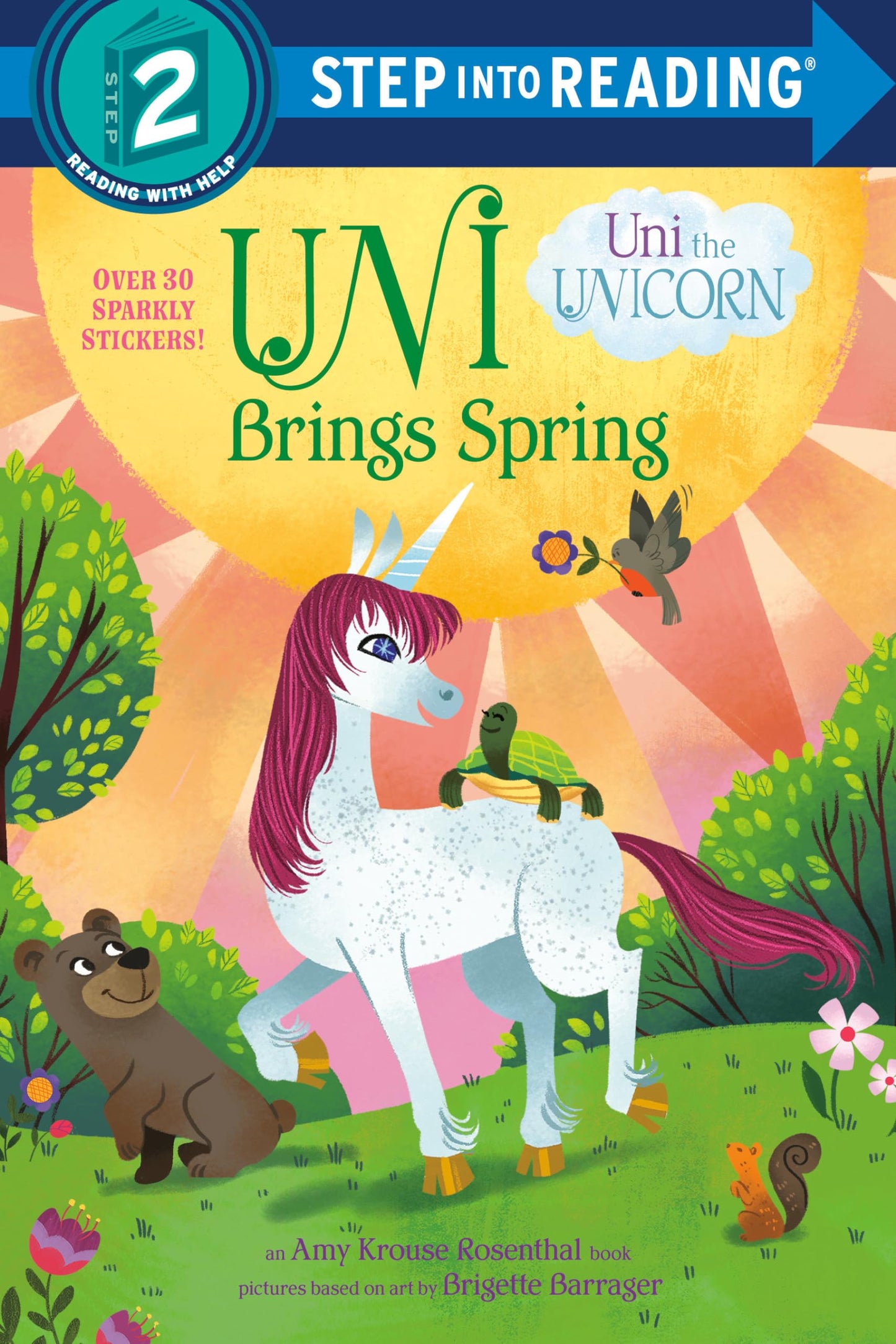 Uni Brings Spring (Uni the Unicorn) book cover