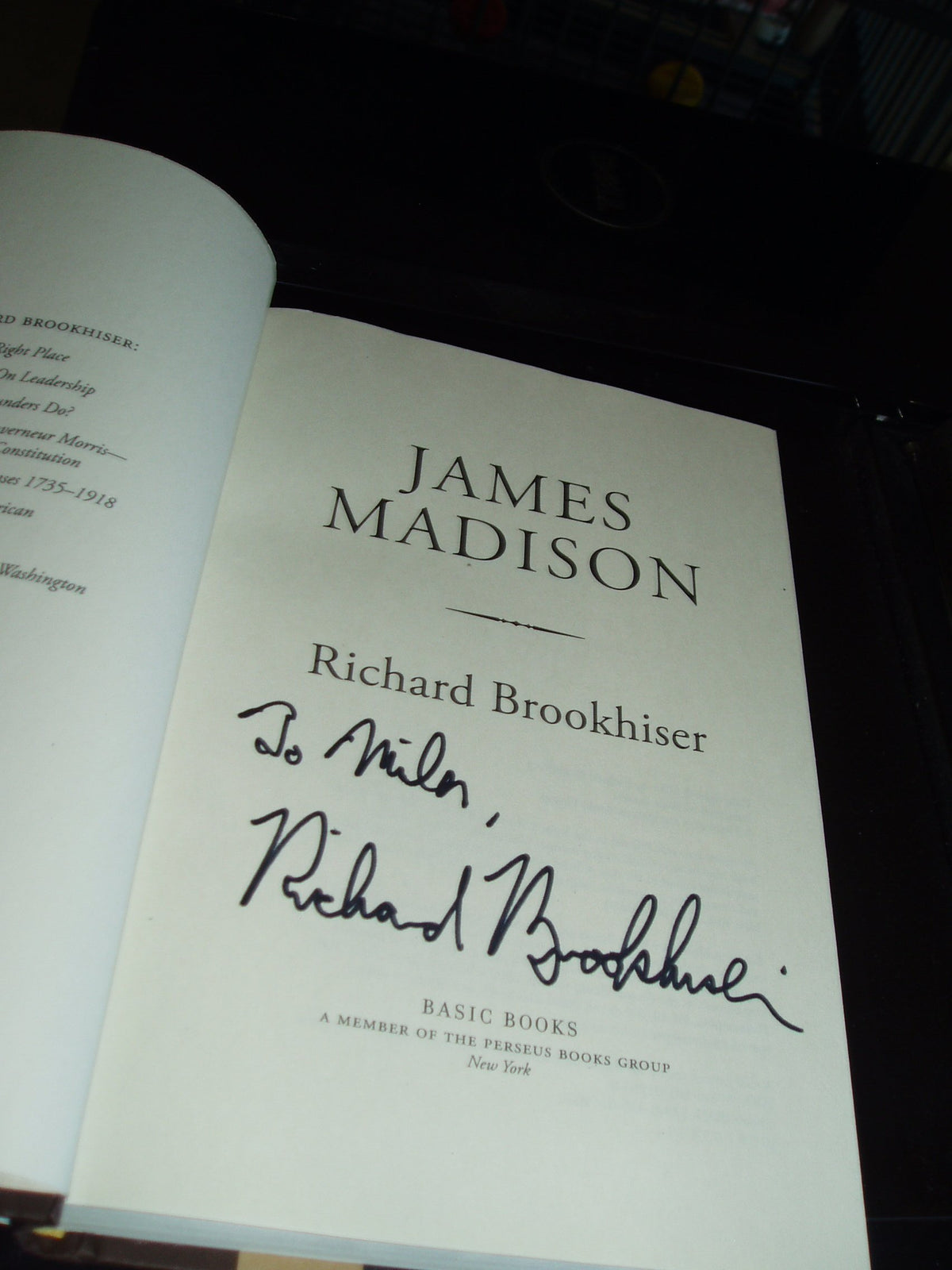 James Madison book cover