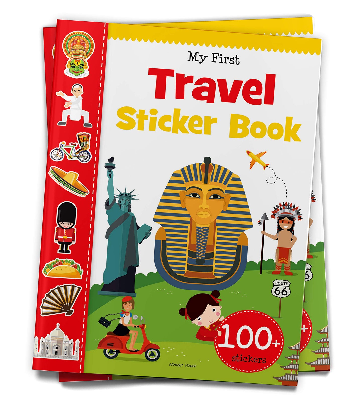 My First Travel Sticker Book: Exciting Sticker Book With 100 Stickers book cover