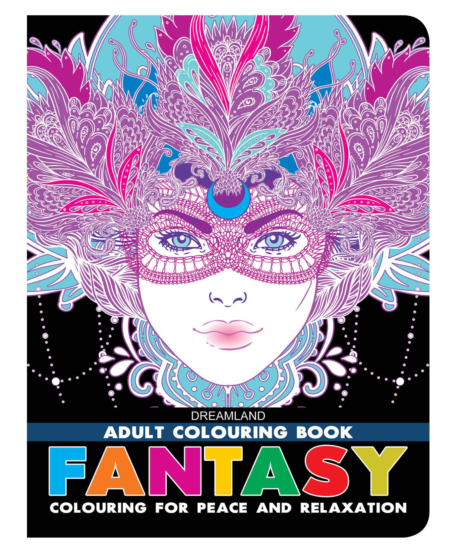 Fantasy- Colouring Book for Adults book cover