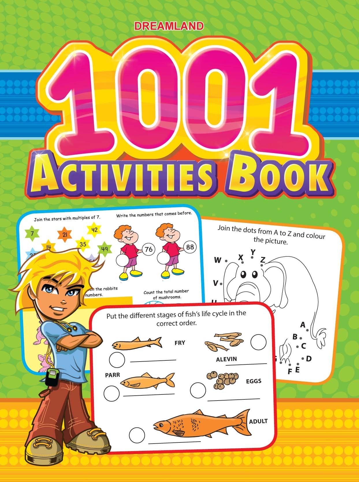 1001 Activity Books by Dreamland Publications (Author) book cover