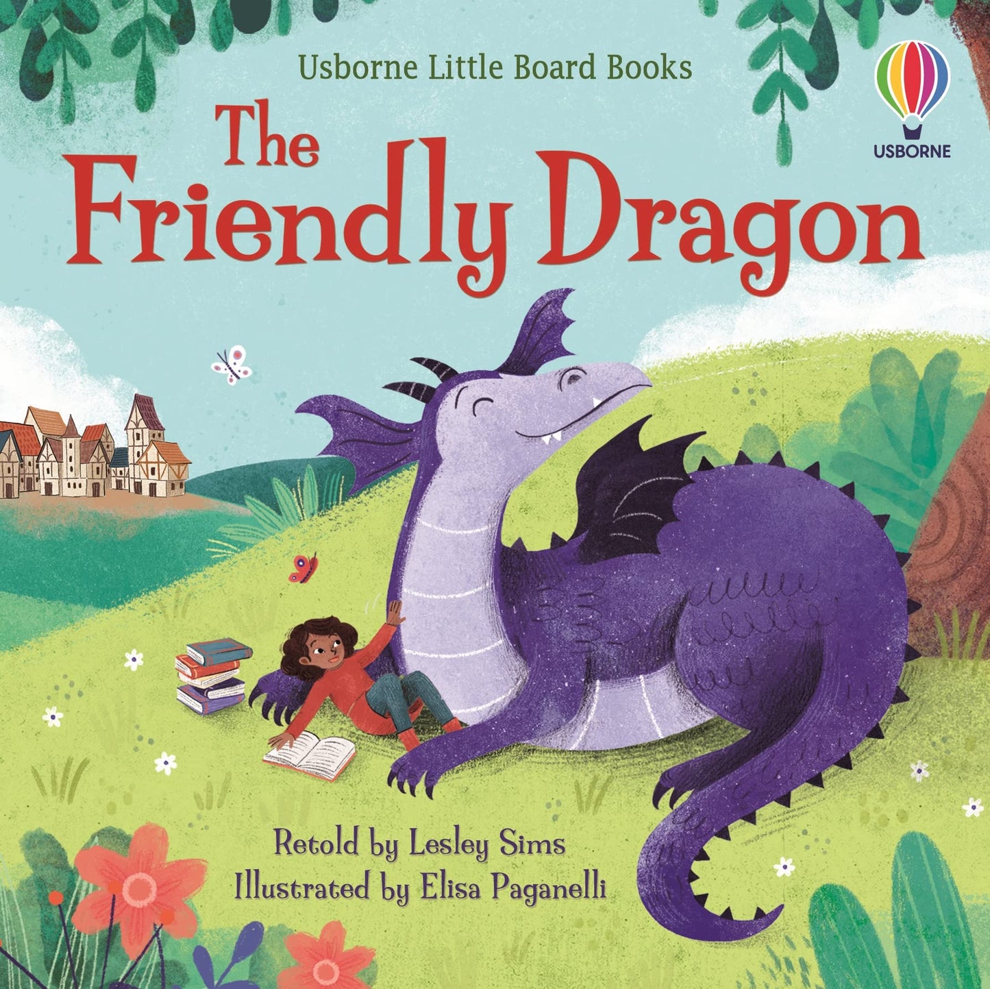 THE FRIENDLY DRAGON book cover