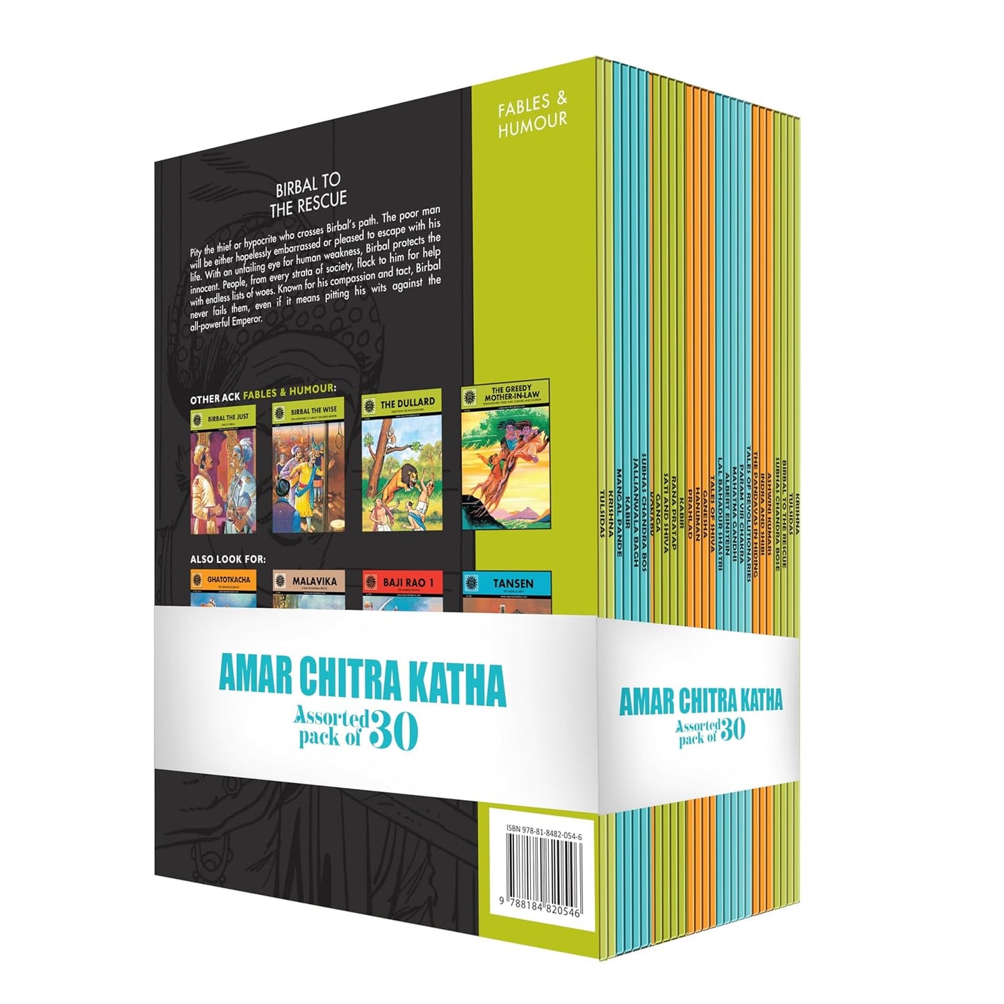 Amar Chitra Katha Assorted Pack of 30 Collector's Set | Collection of Indian Mythology, History & Legends | 30 Illustrated Classic Comics | Premium ... for Kids (Amar Chitra Katha Collection)