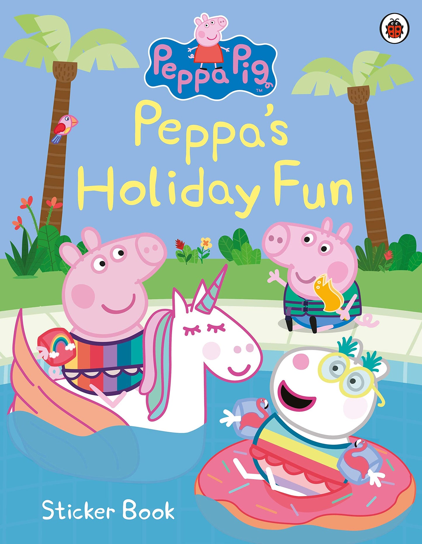 Peppa Pig: Peppa’s Holiday Fun Sticker Book book cover