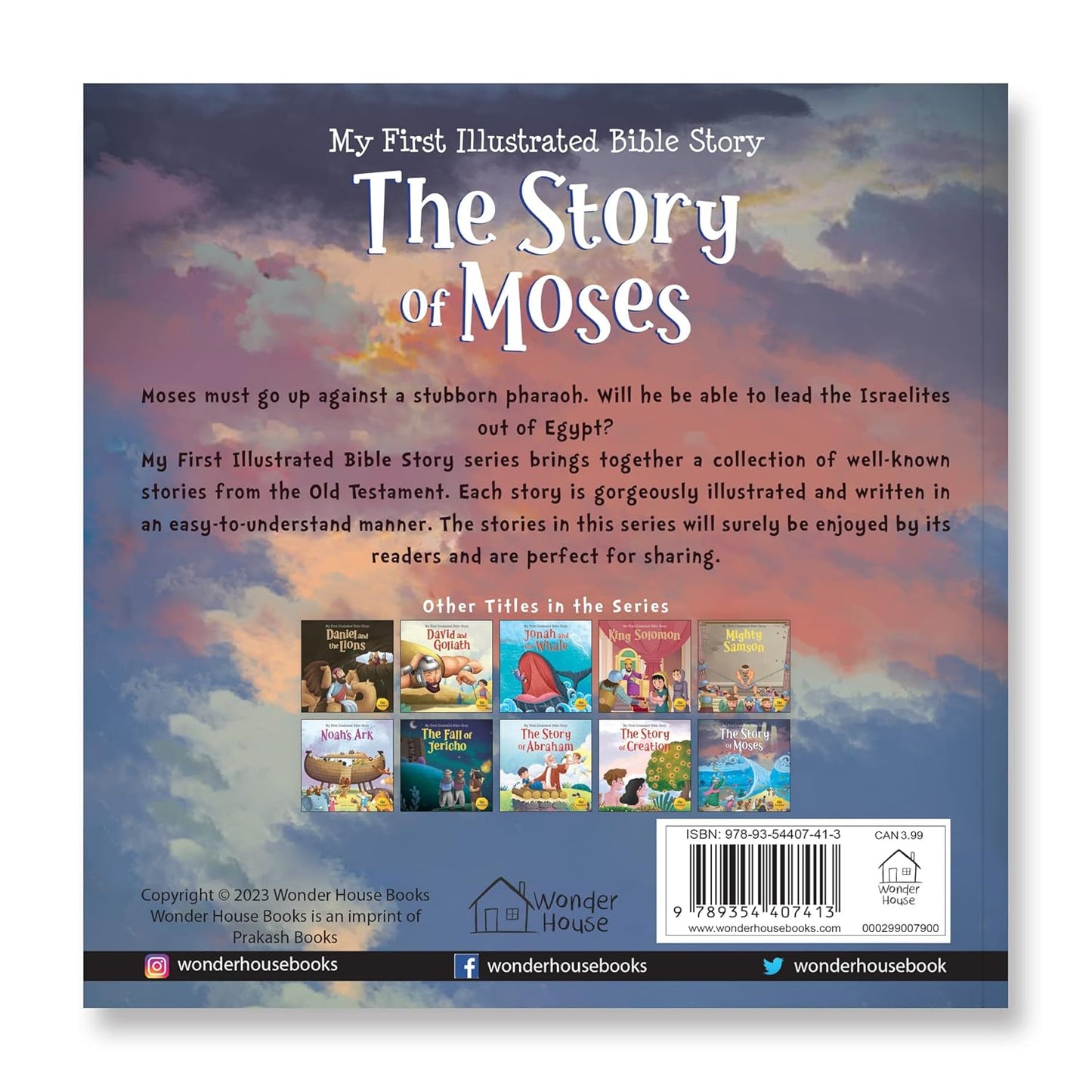 My First Illustrated Bible Story: The Story of Moses
