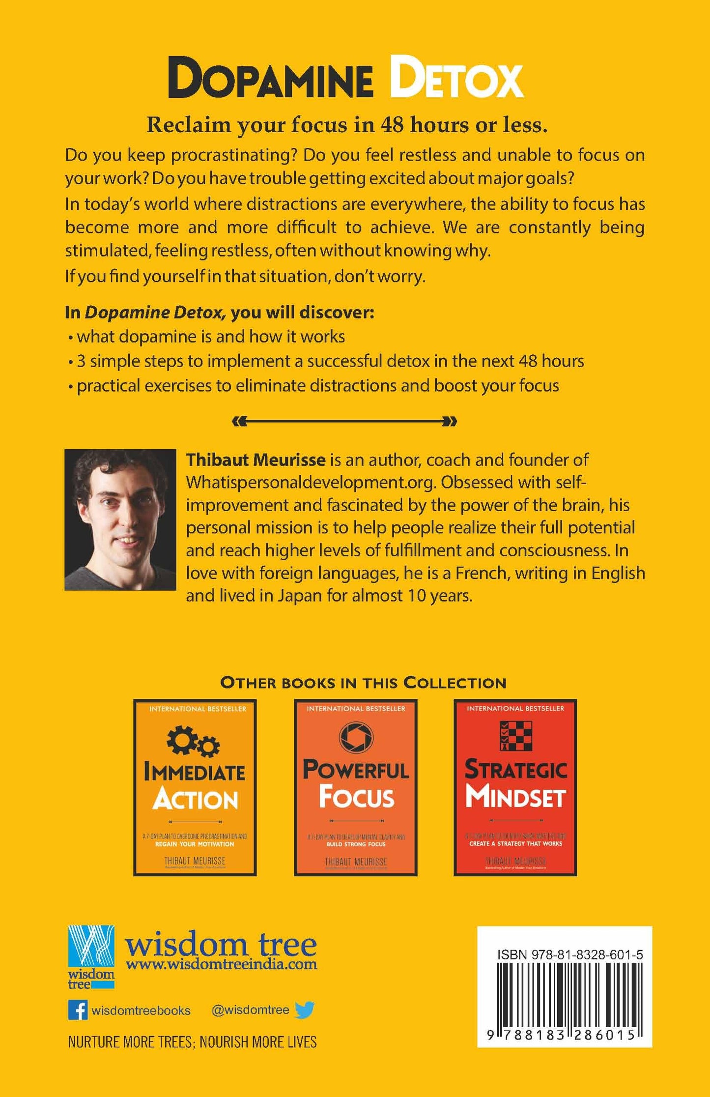 Dopamine Detox: A Short Guide to Remove Distractions and Get Your Brain to Do Hard Things