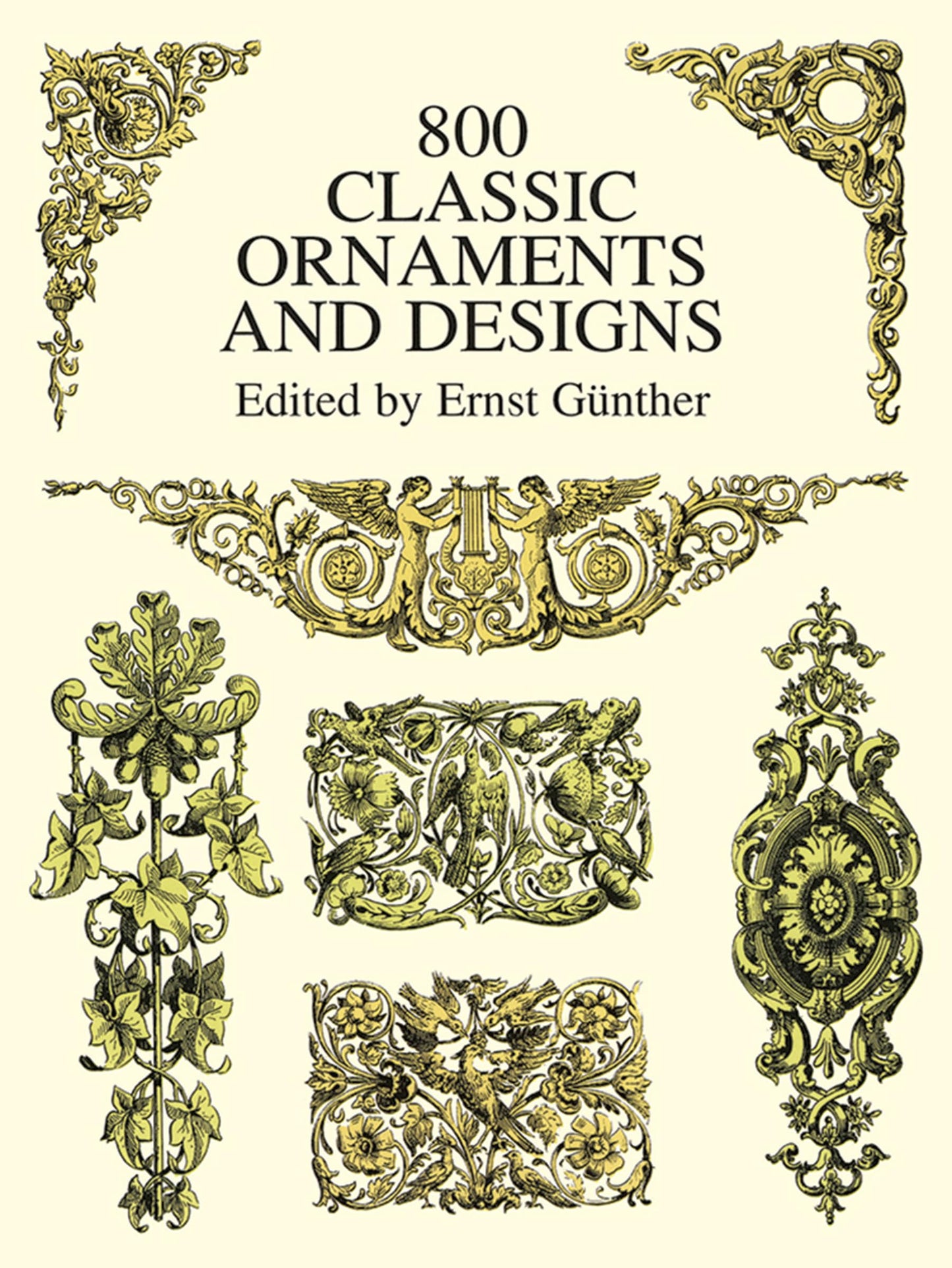 800 CLASSIC ORNAMENTS AND DESIGNS book cover