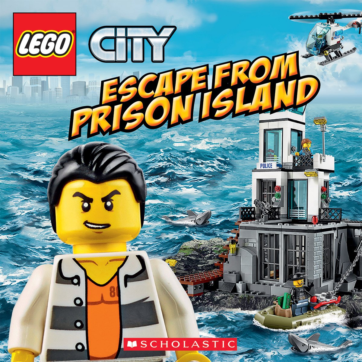 LEGO® CITY: ESCAPE FROM PRISON ISLAND book cover