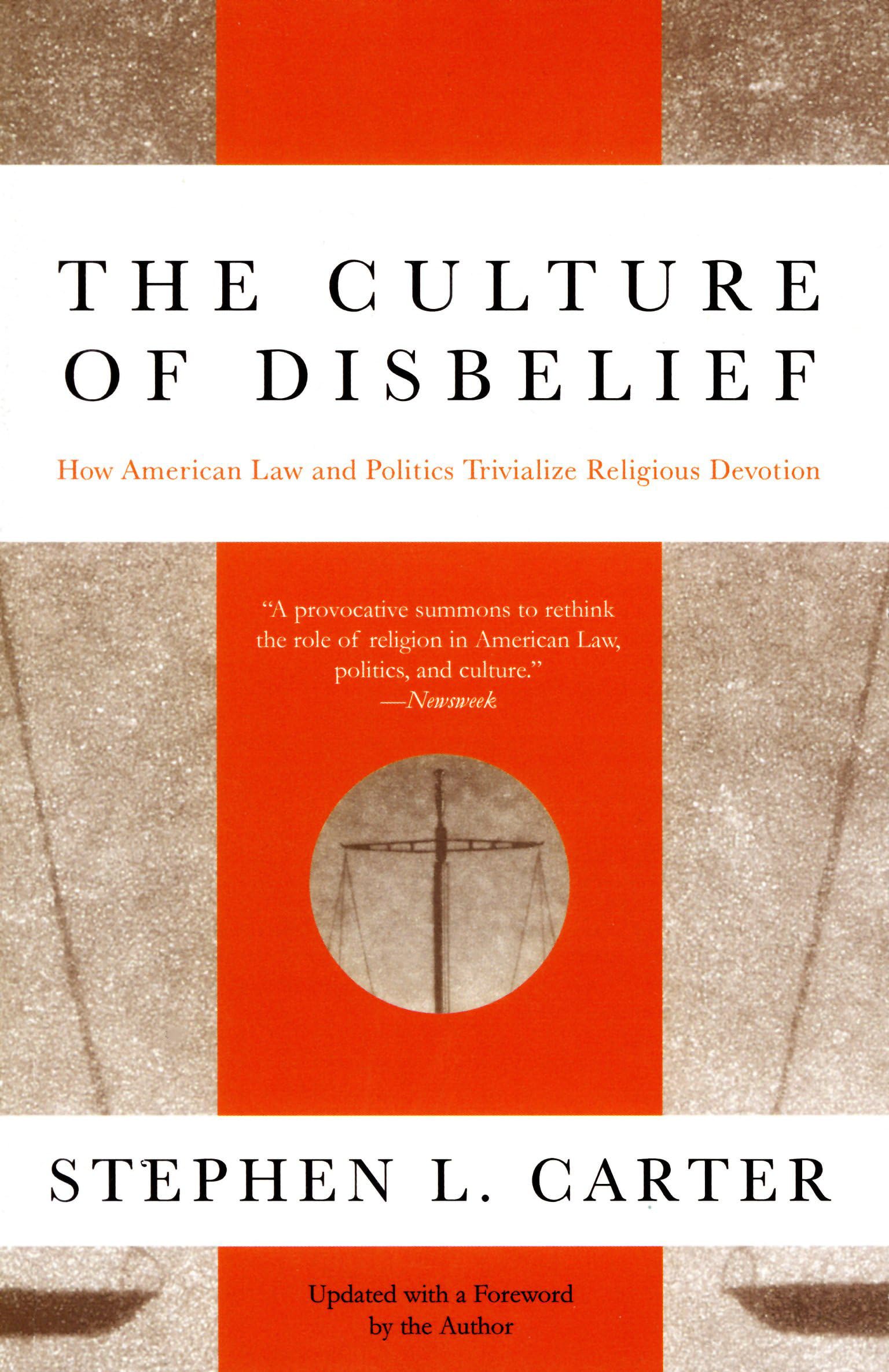 Culture of Disbelief book cover