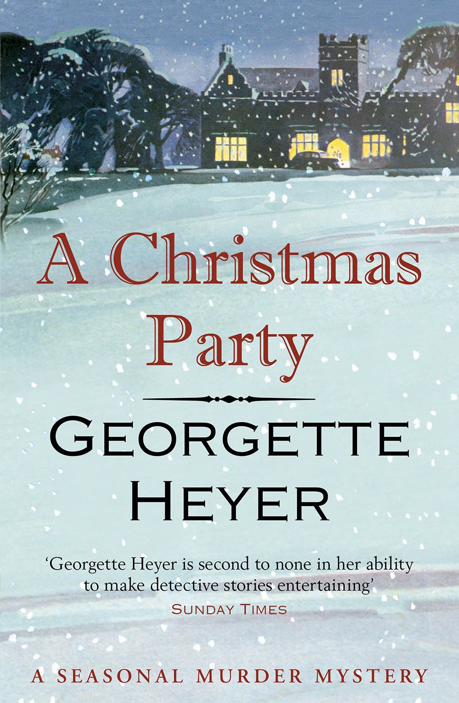 A Christmas Party by Georgette Heyer (Author) book cover