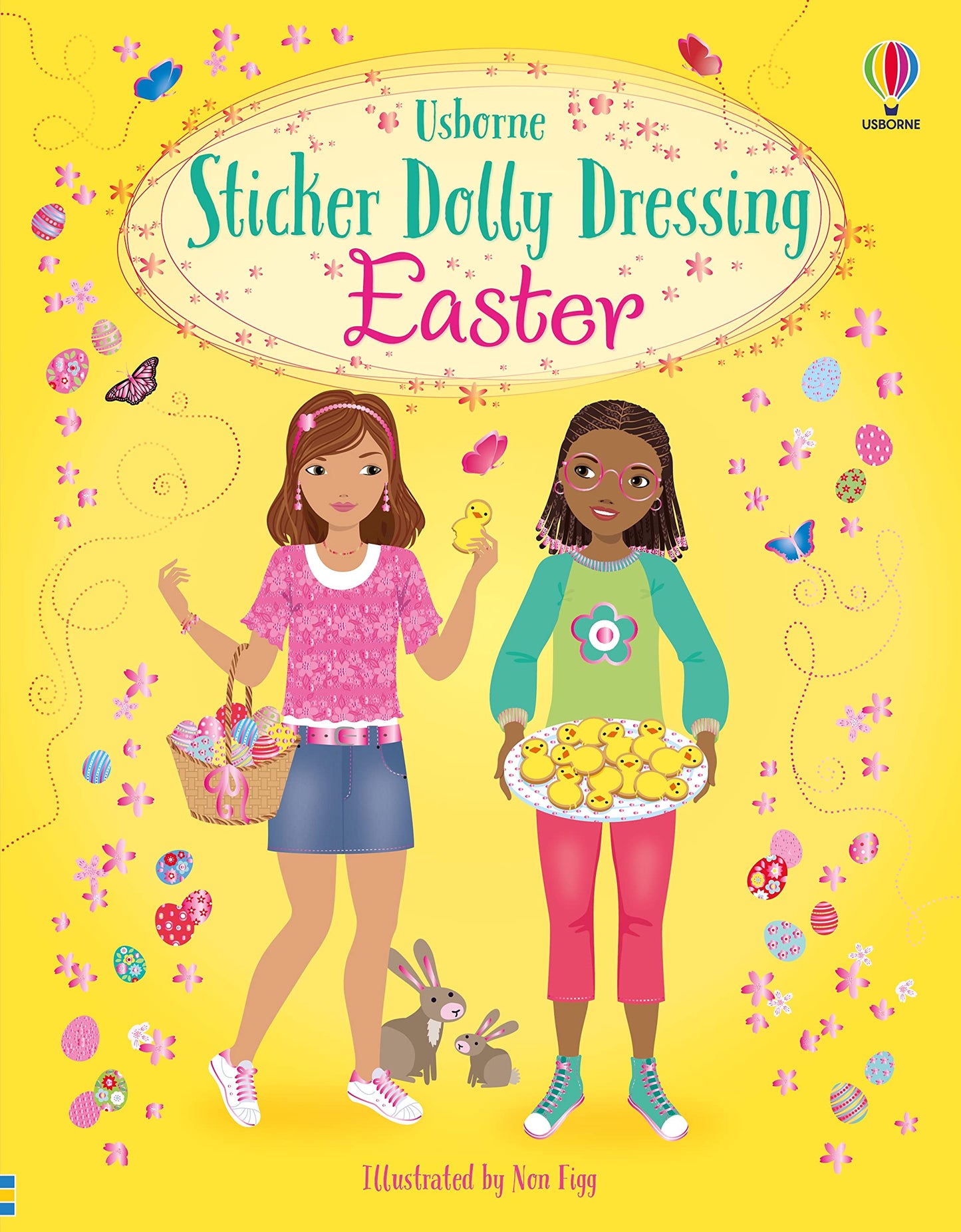 STICKER DOLLY DRESSING - EASTER book cover