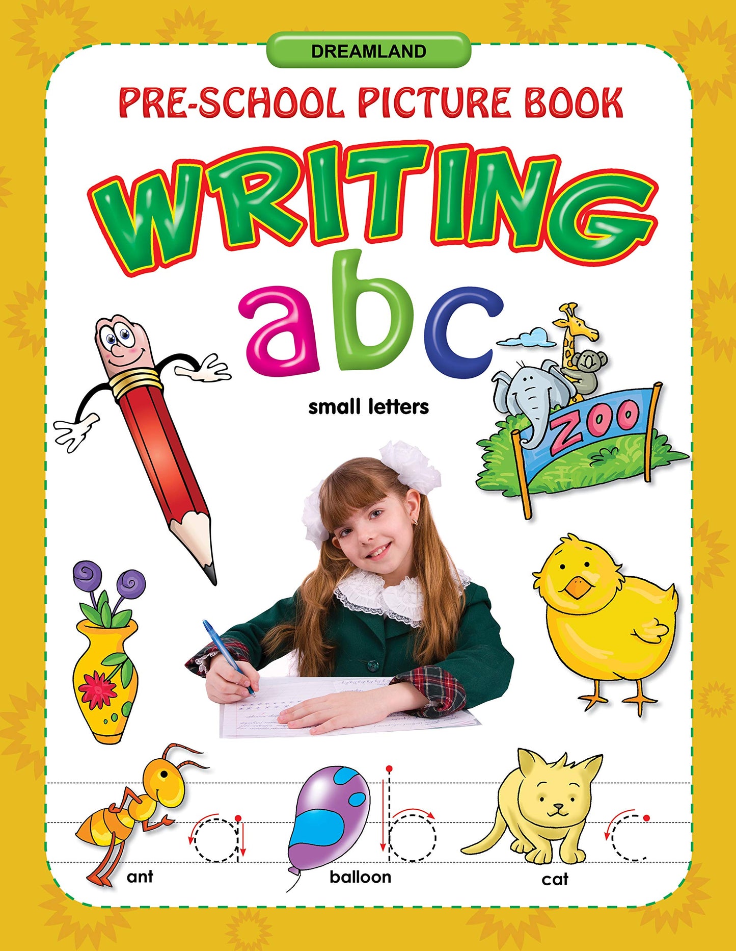 ABC Small Letters Writing book cover