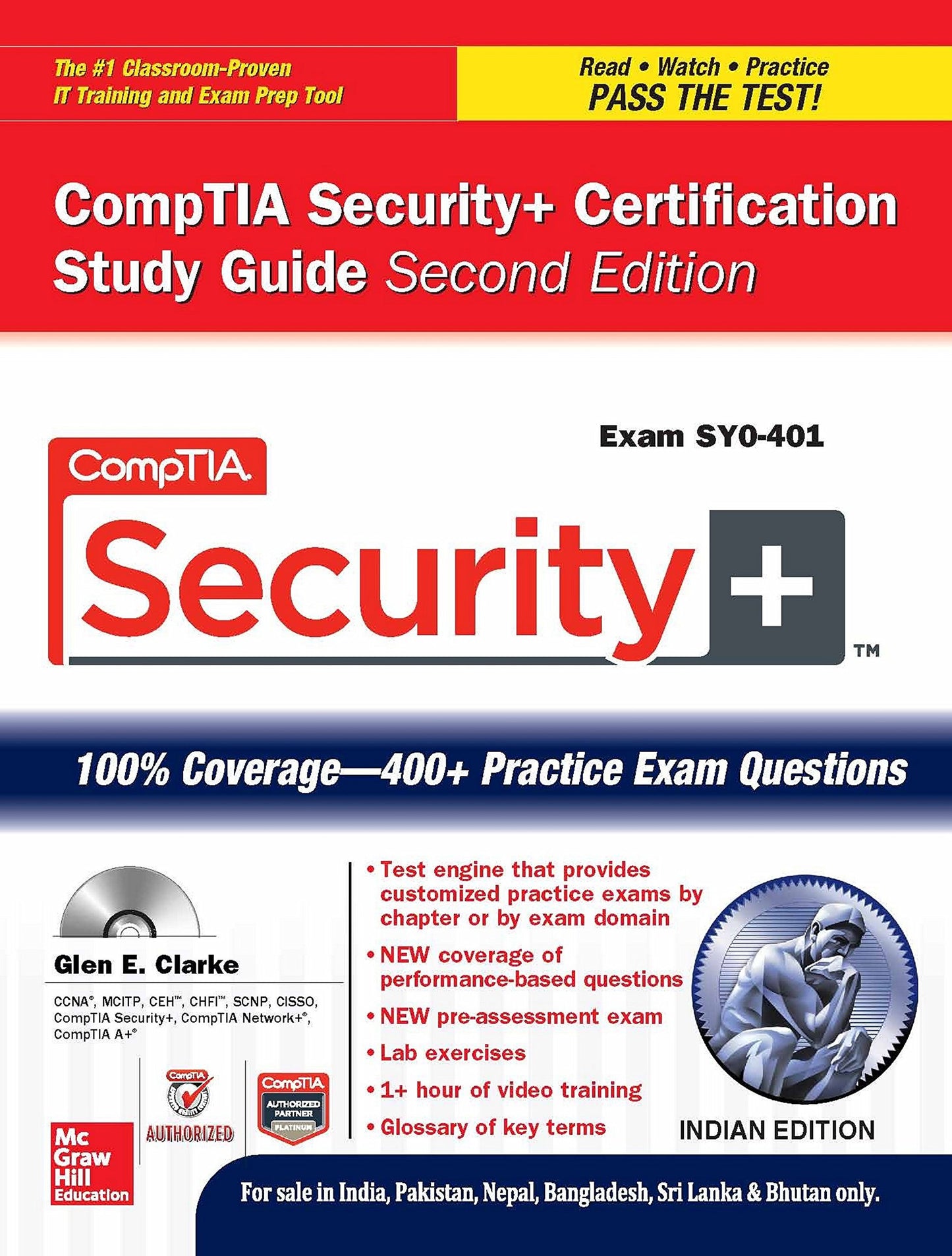 CompTIA Security+ Certification Study Guide (Exam SY0-401) book cover