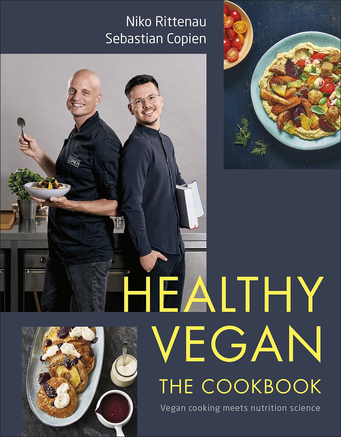 Healthy Vegan The Cookbook book cover