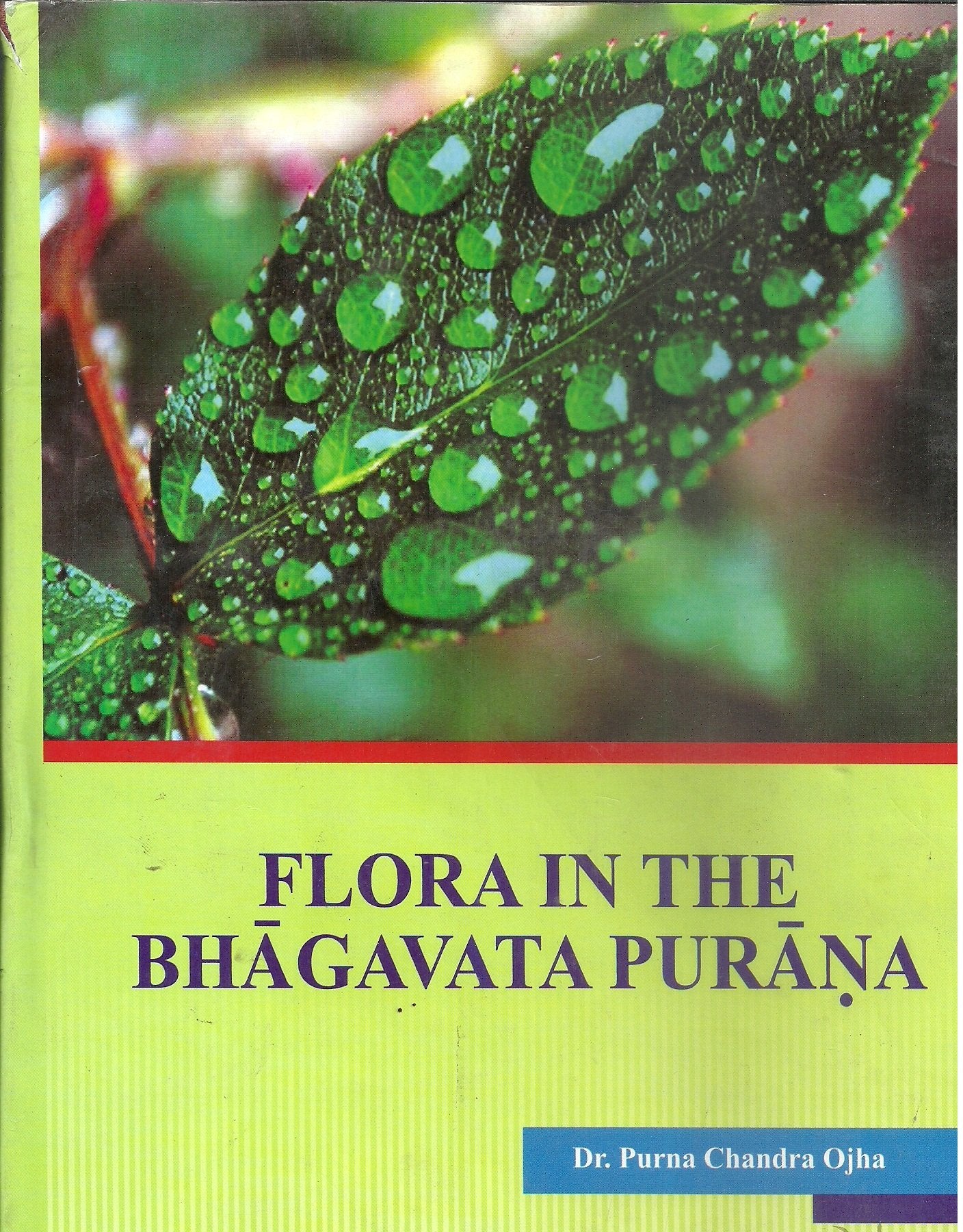 Flora in the Bhagavata Purana book cover