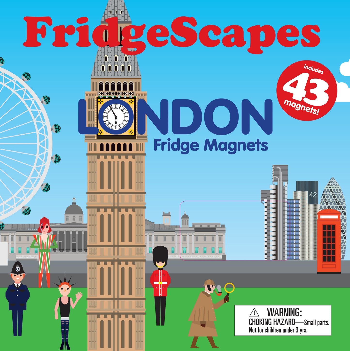 FridgeScapes: London Fridge Magnets (Magma for Laurence King) book cover