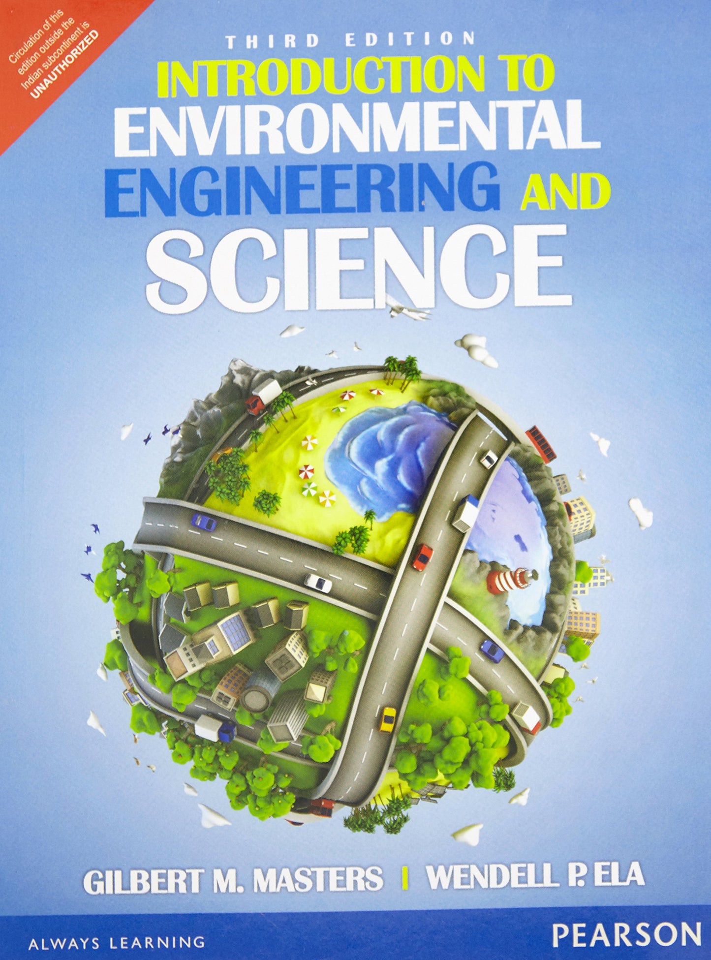 AICTE Recommended| Introduction to Environmental Engineering and Science| By Pearson by Masters (Author) book cover