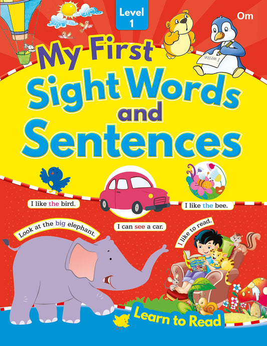 My First Sight Words and Sentences Level 1