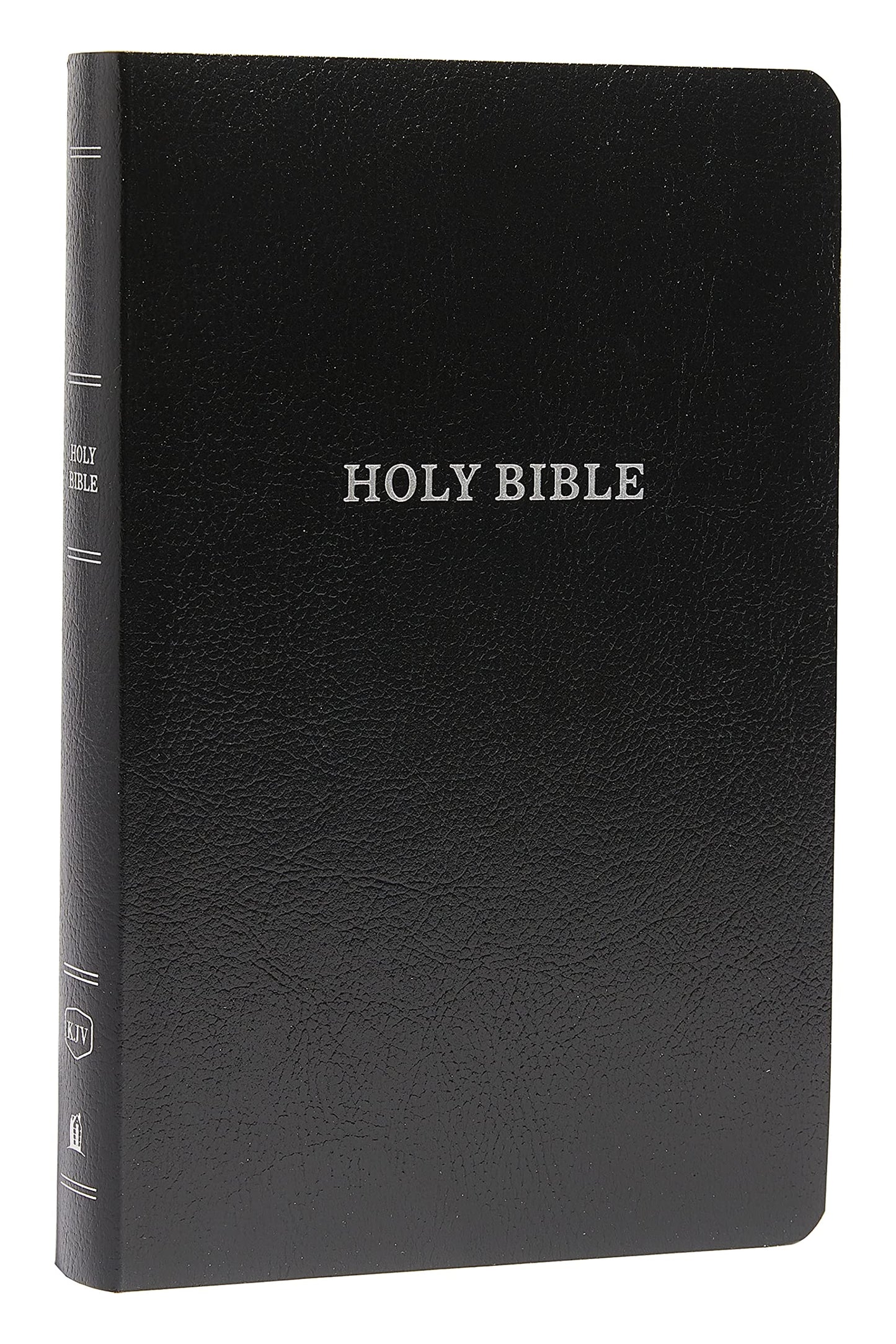 KJV, Gift and Award Bible, Leather-Look, Black, Red Letter, Comfort Print: Holy Bible, King James Ve book cover