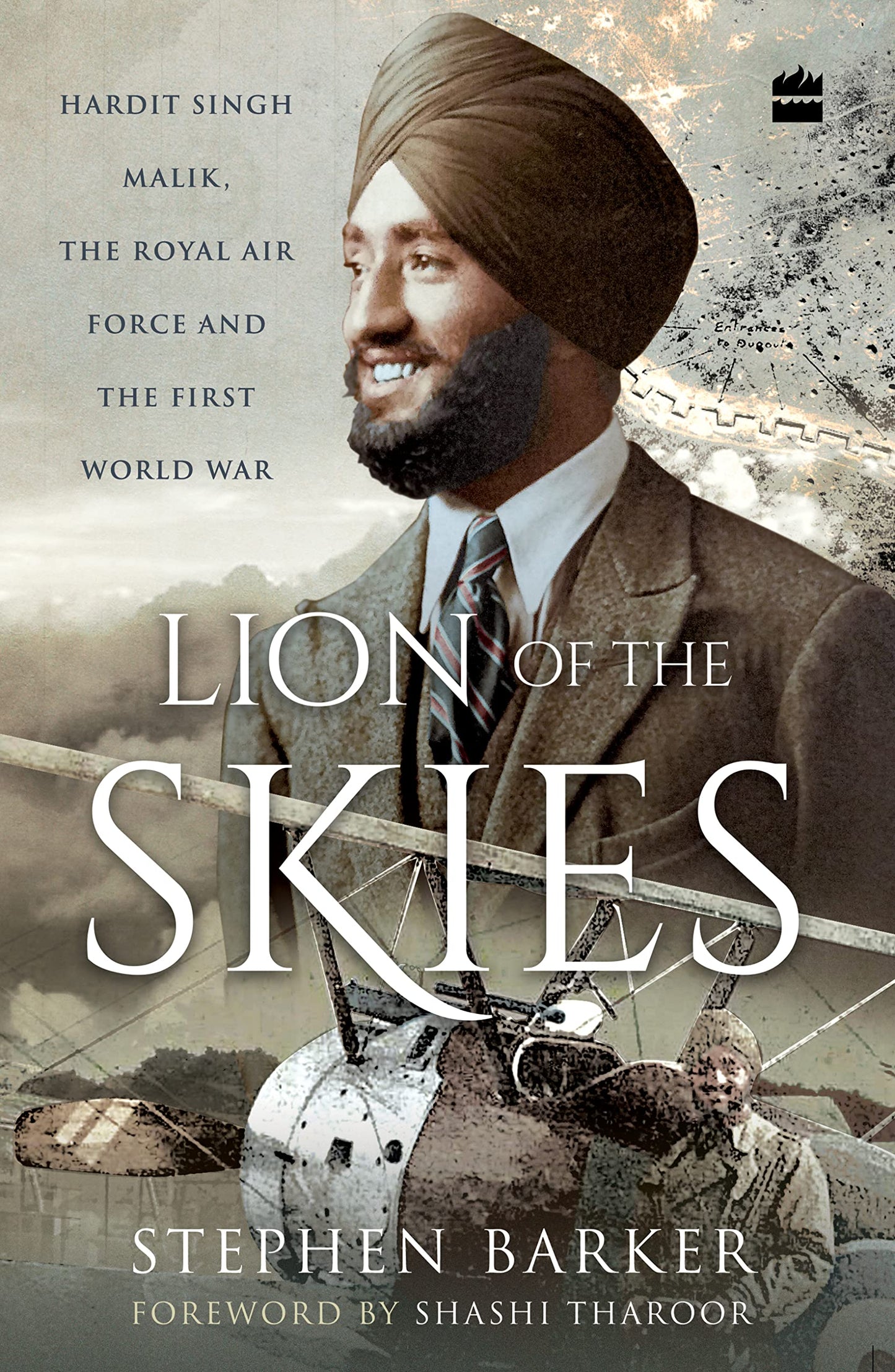 Lion of the Skies : Hardit Singh Malik, the Royal Air Force and the First World War book cover