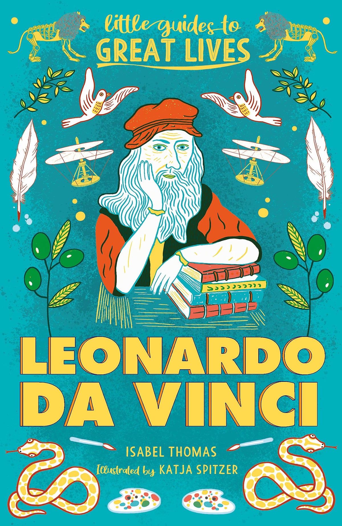 Little Guides to Great Lives: Leonardo Da Vinci book cover