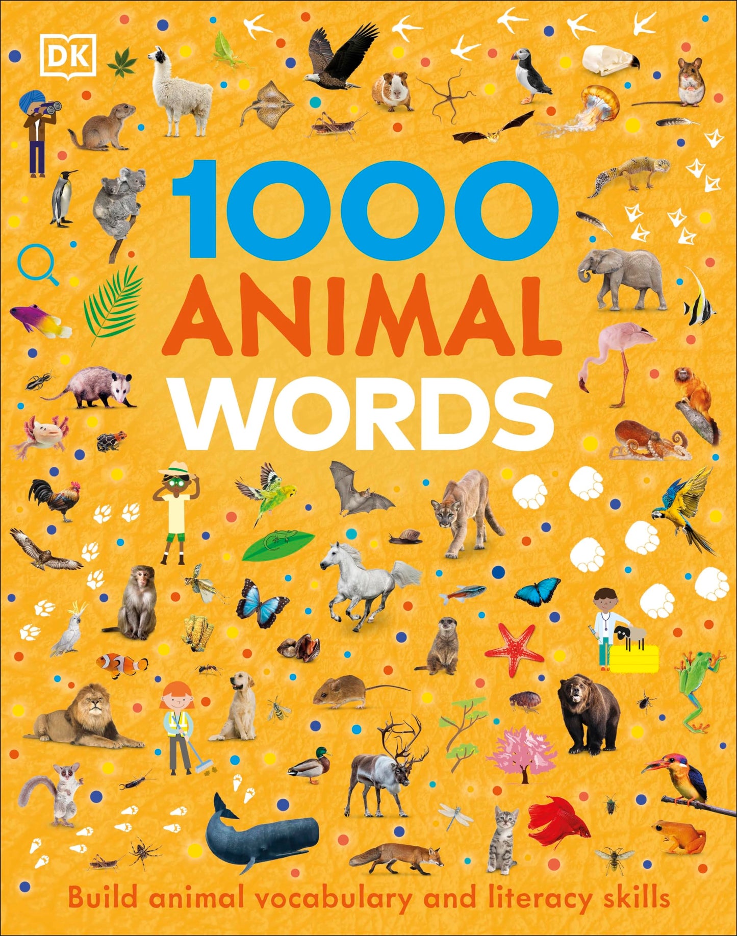 1000 Animal Words book cover