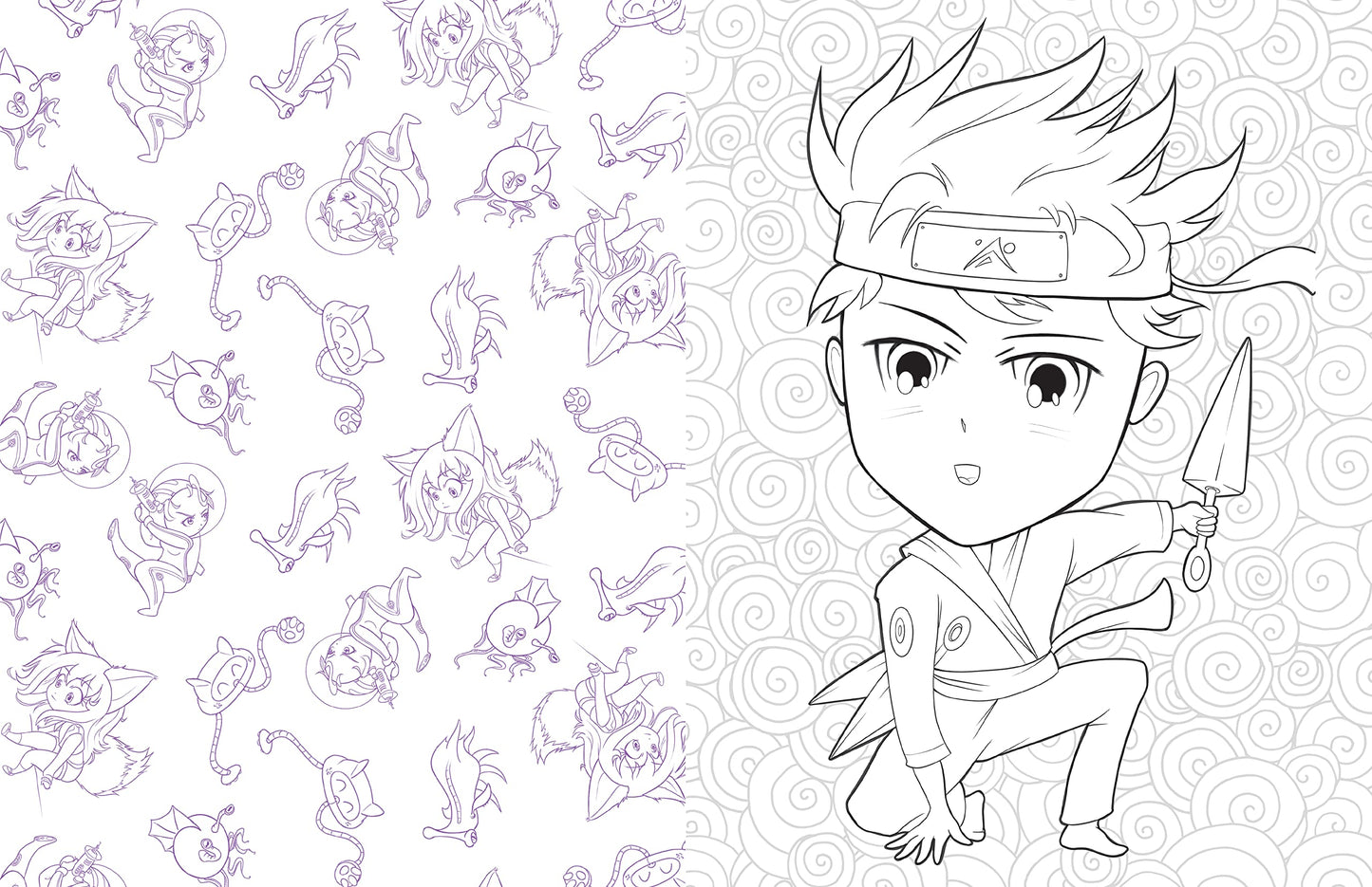 Manga World Coloring