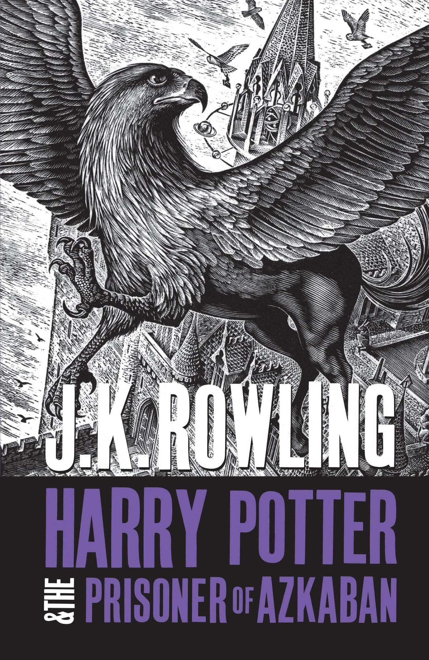 Harry Potter and the Prisoner of Azkaban (Harry Potter 3) book cover