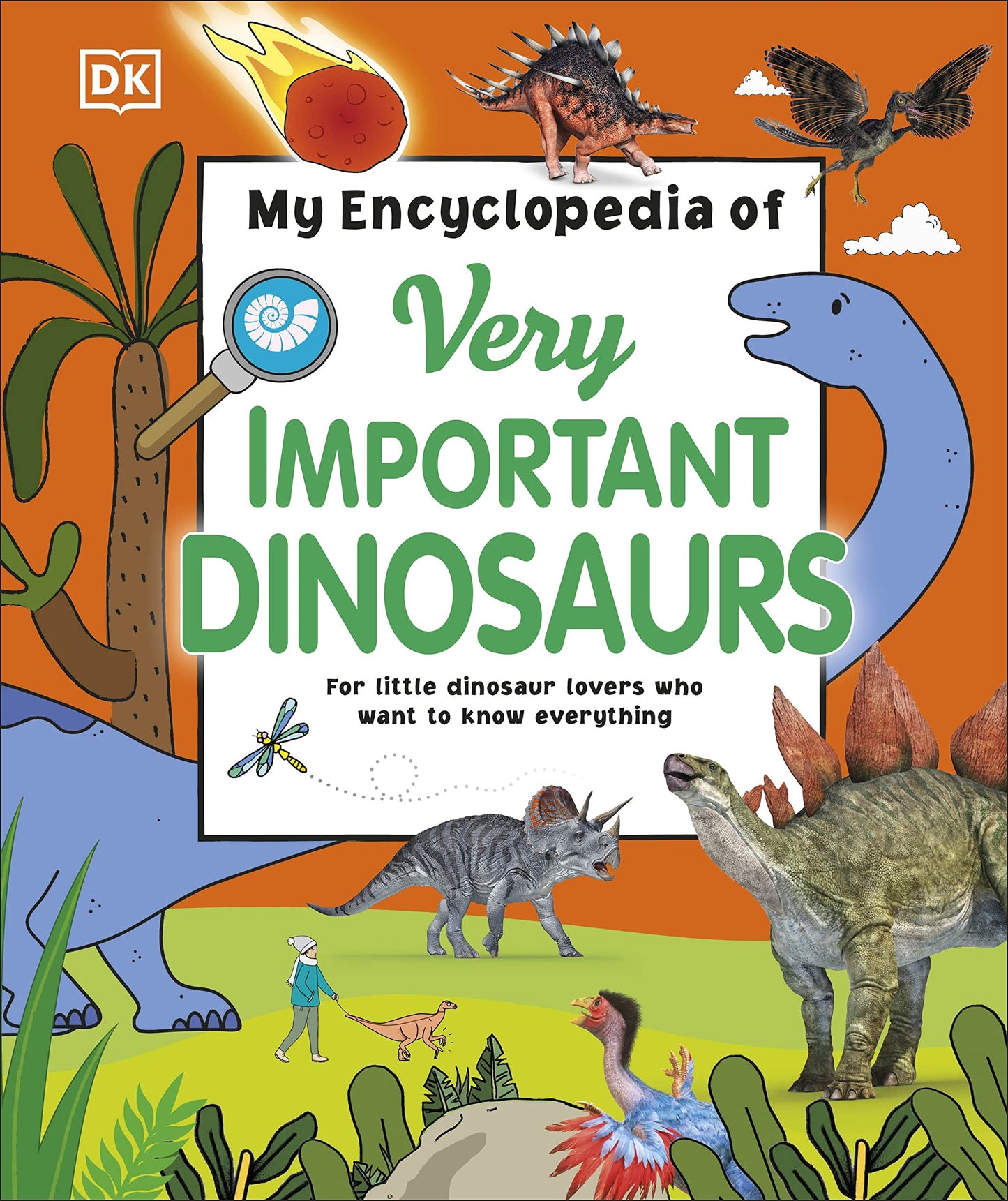 MY ENCYCLOPEDIA OF VERY IMPORTANT DINOSAURS book cover
