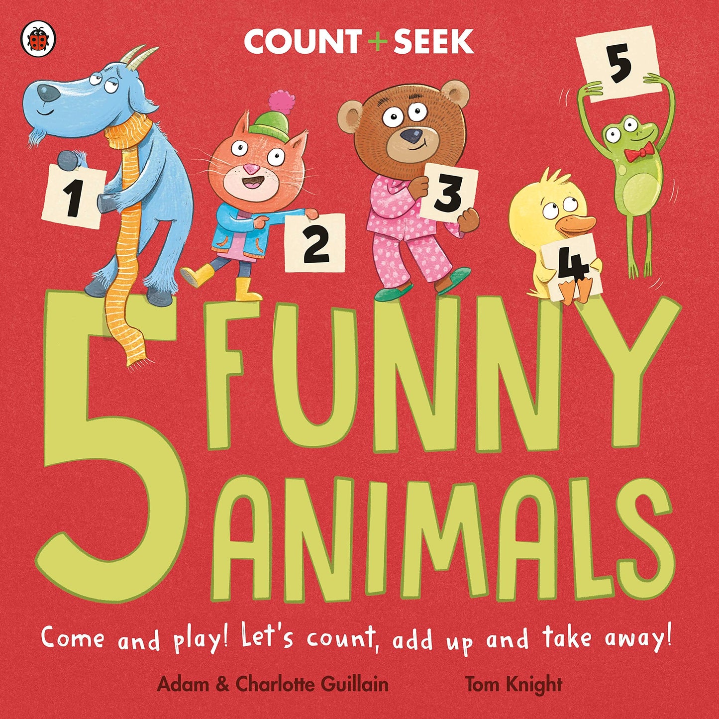 5 Funny Animals book cover