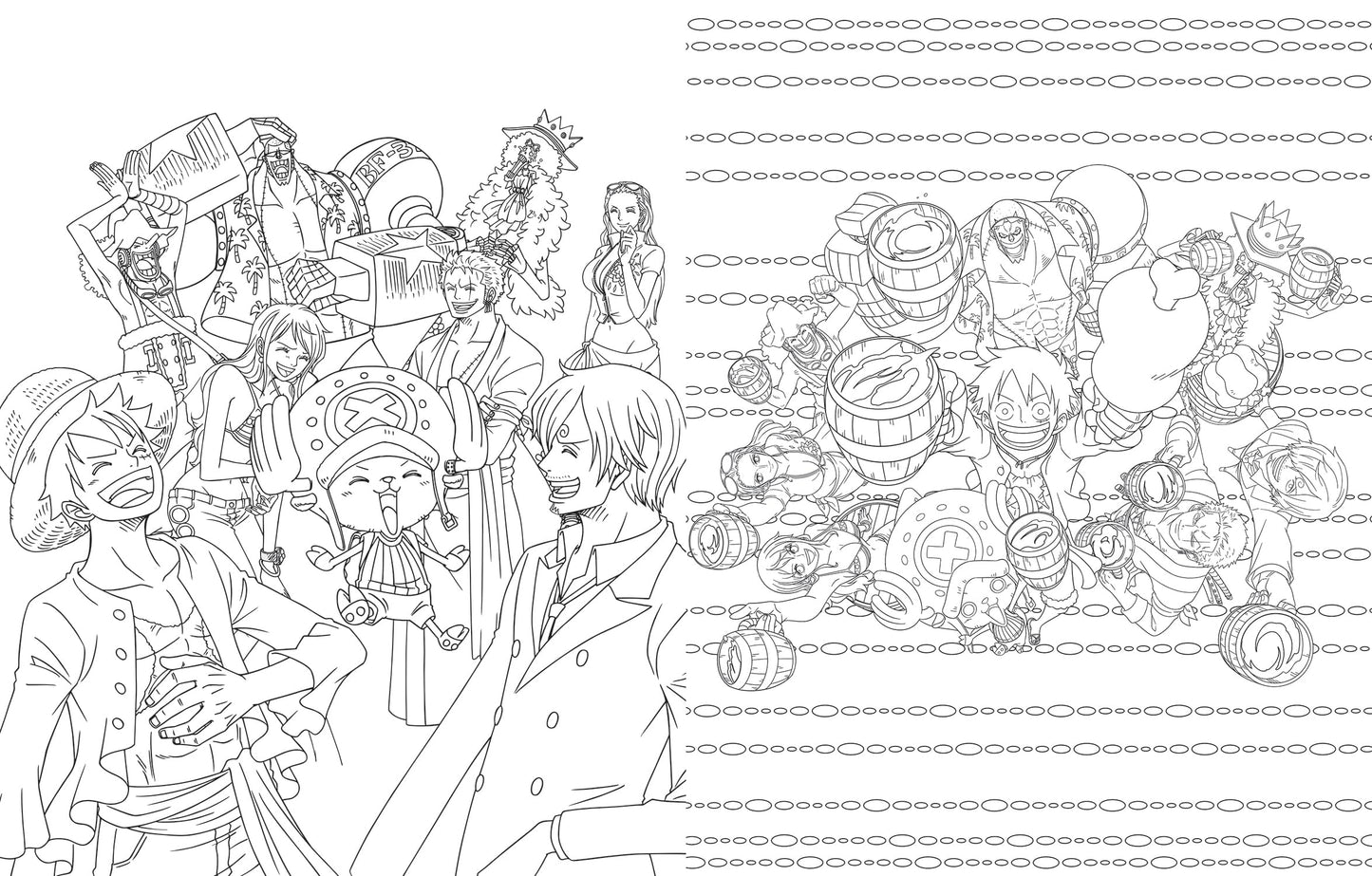 One Piece: The Official Coloring Book (Media tie-in)