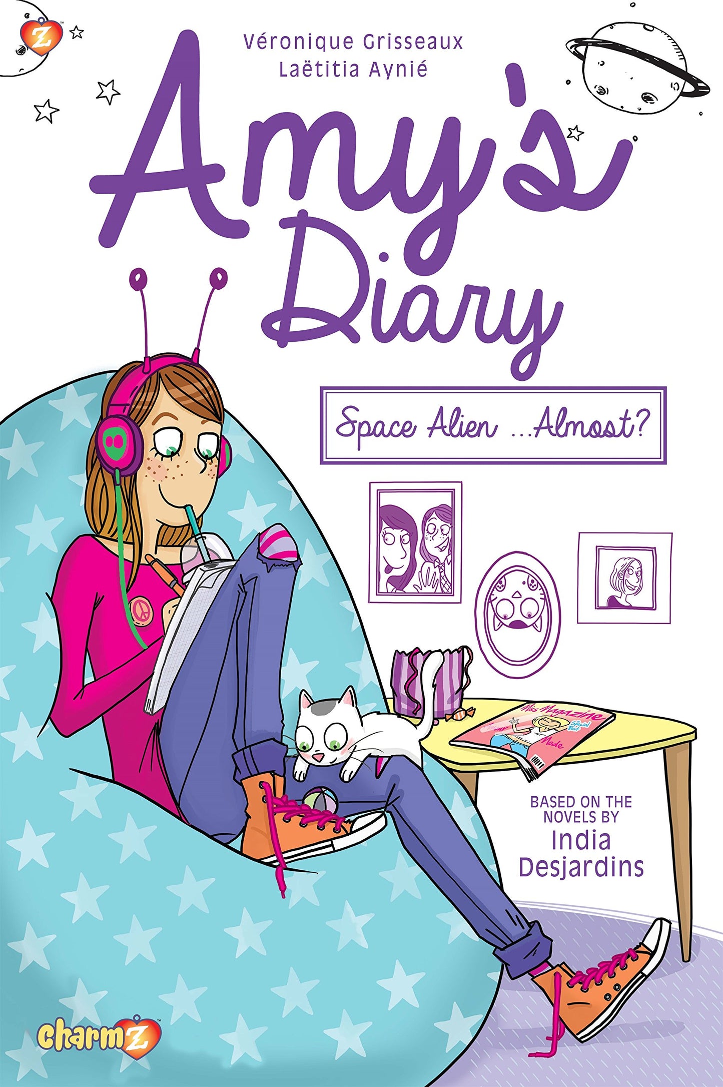 Space Alien...Almost? (Amys Diary, Vol. 1) book cover