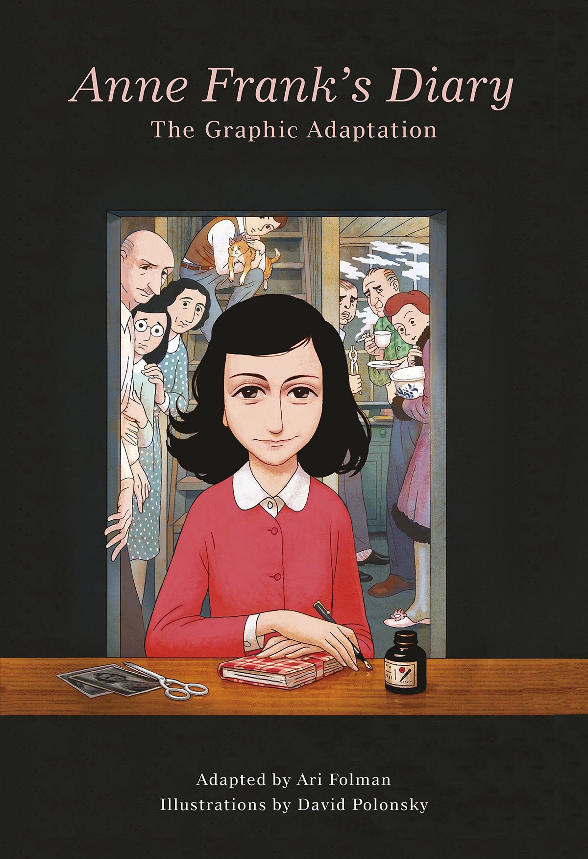 Anne Frank’s Diary: The Graphic Adaptation (Lead Title) book cover